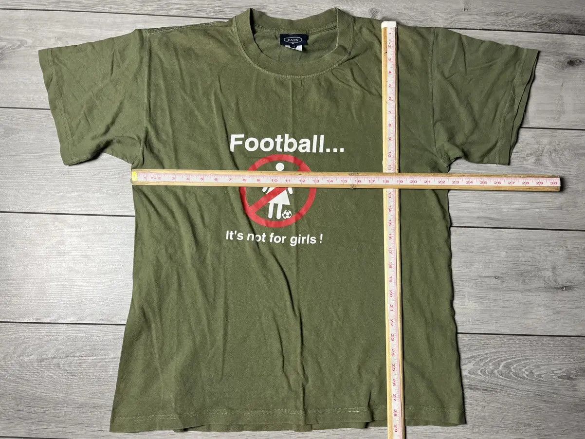 Band Tees Football its not for girls T-shirt size XLarge Size US XL / EU 56 / 4 - 5 Thumbnail