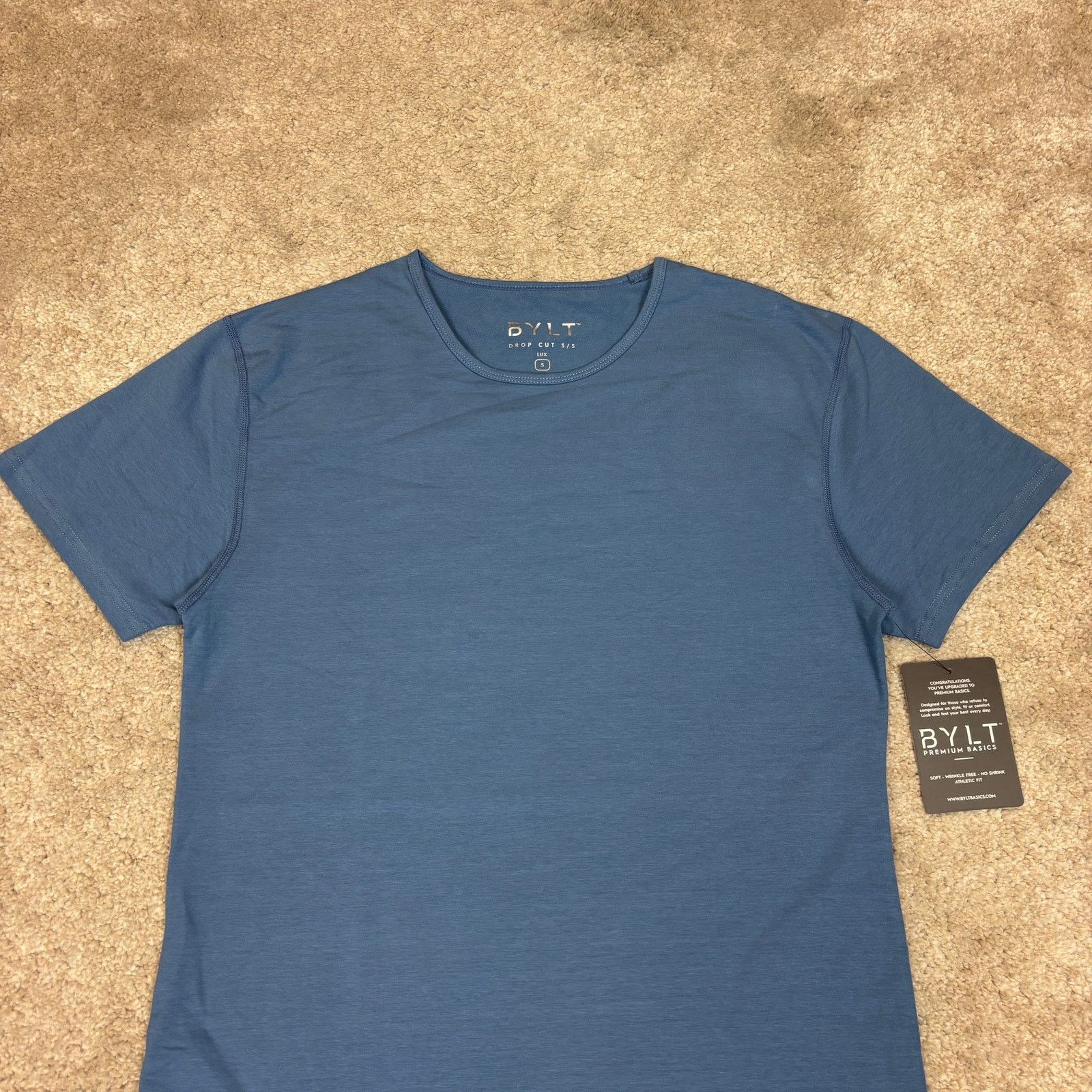 Other NWT Bylt Drop Cut Lux Short Sleeve T Shirt Men's Small Size US S / EU 44-46 / 1 - 2 Thumbnail