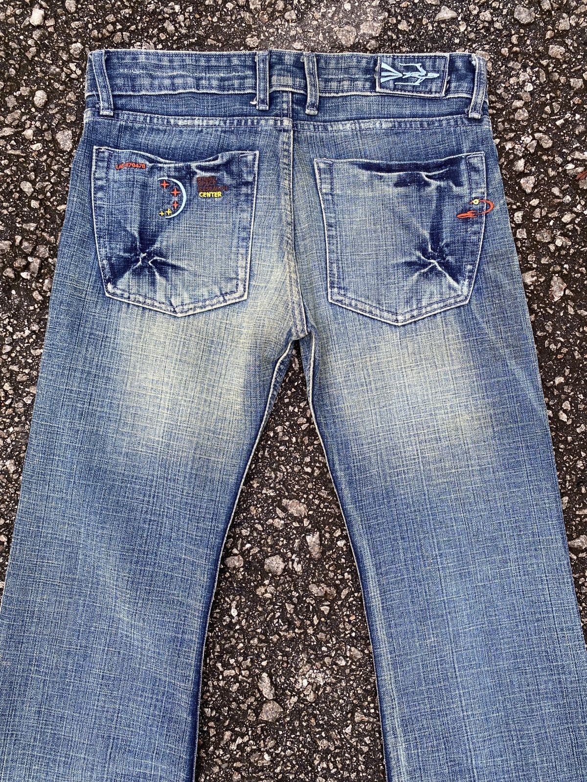 Diesel × Japanese Brand × Tornado Mart 1990s - Vintage Diesel Astronomy Design Flare Denim Size US 32 / EU 48 - 12 Thumbnail