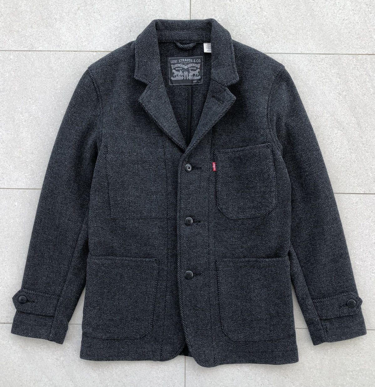Levi's Levi’s Strauss & Co Laine Wool Coat Jacket Size US XS / EU 42 / 0 - 2 Thumbnail
