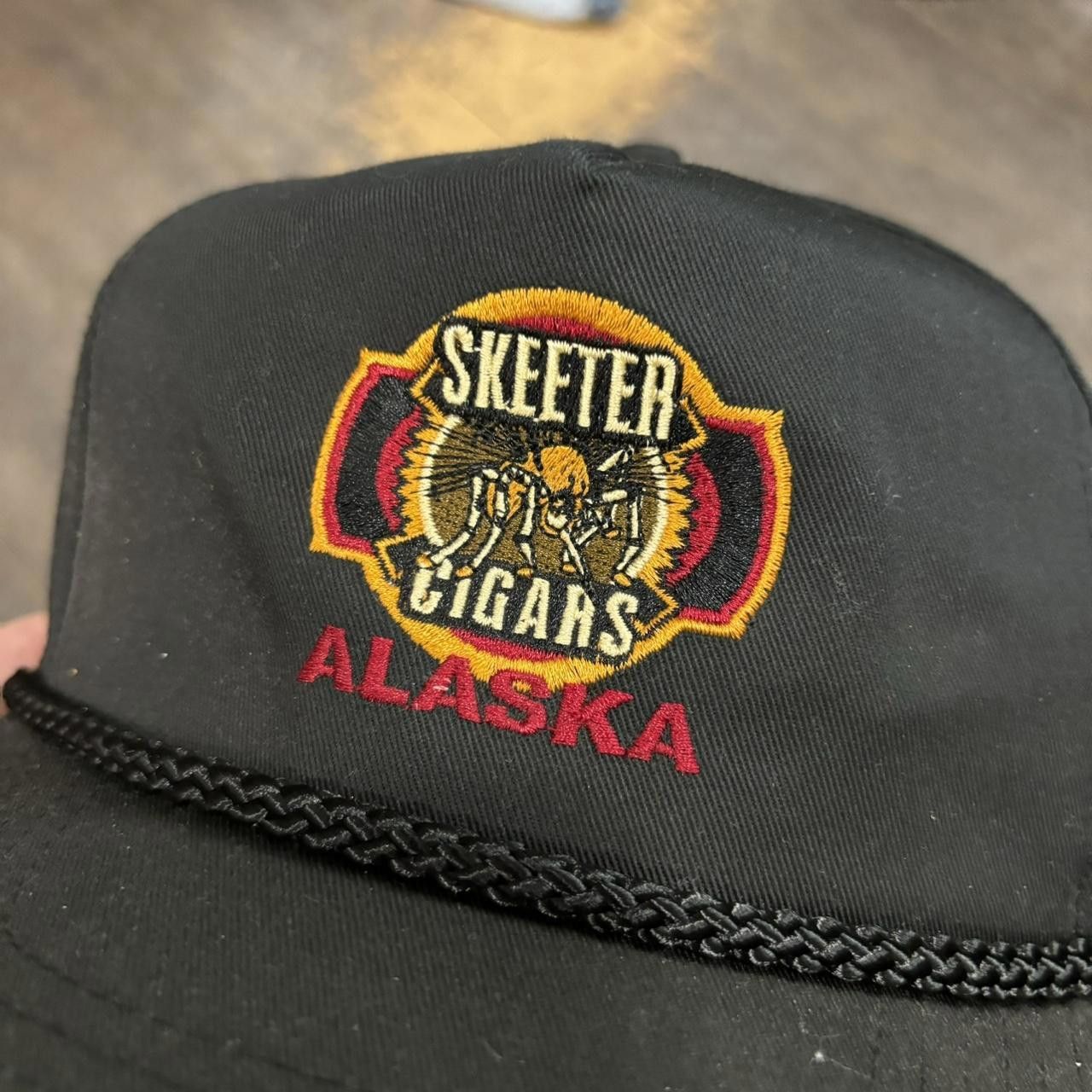 Designer Vintage Skeeter Cigars Alaska Snapback Hat 90s Size ONE SIZE - 1 Thumbnail