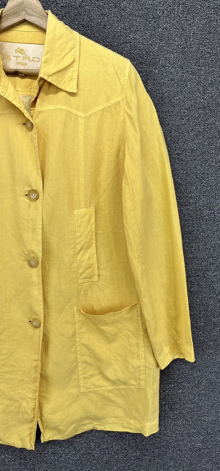 Etro Vintage Etro Milano Button Up Long Jacket Size S / US 4 / IT 40 - 4 Thumbnail