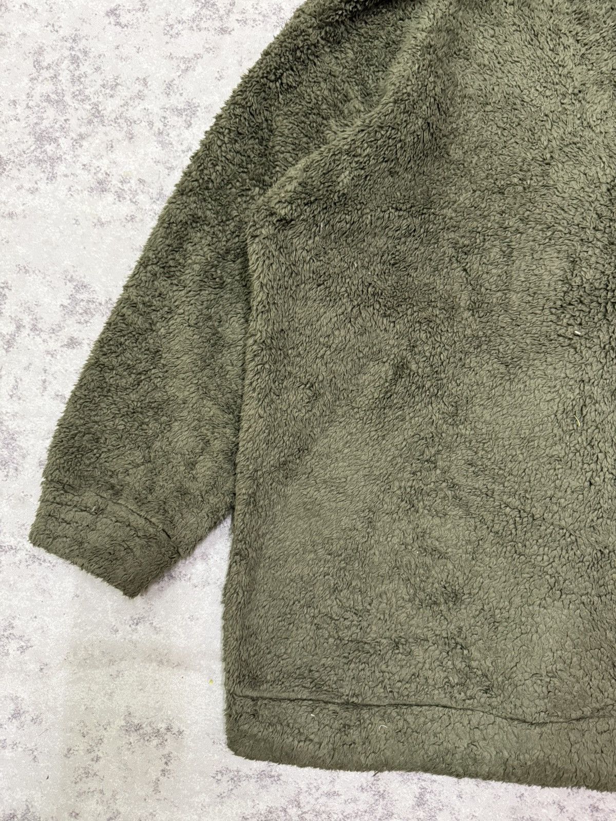 GU × Undercover Gu x Undercover Sherpa Fleece Cardigan Sweater Size US XL / EU 56 / 4 - 13 Thumbnail