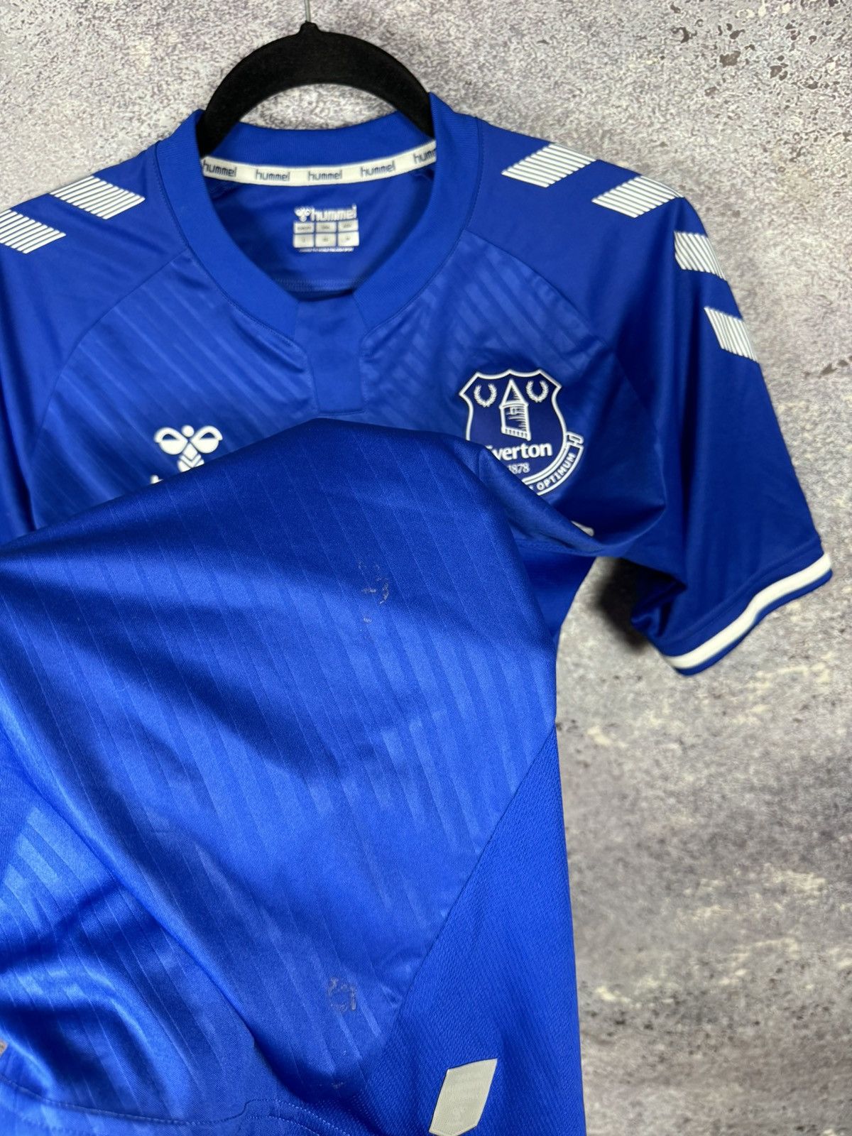 Vintage Vintage Everton 2020/21 Hummel Soccer Jersey Blokcore Small Size US S / EU 44-46 / 1 - 8 Thumbnail