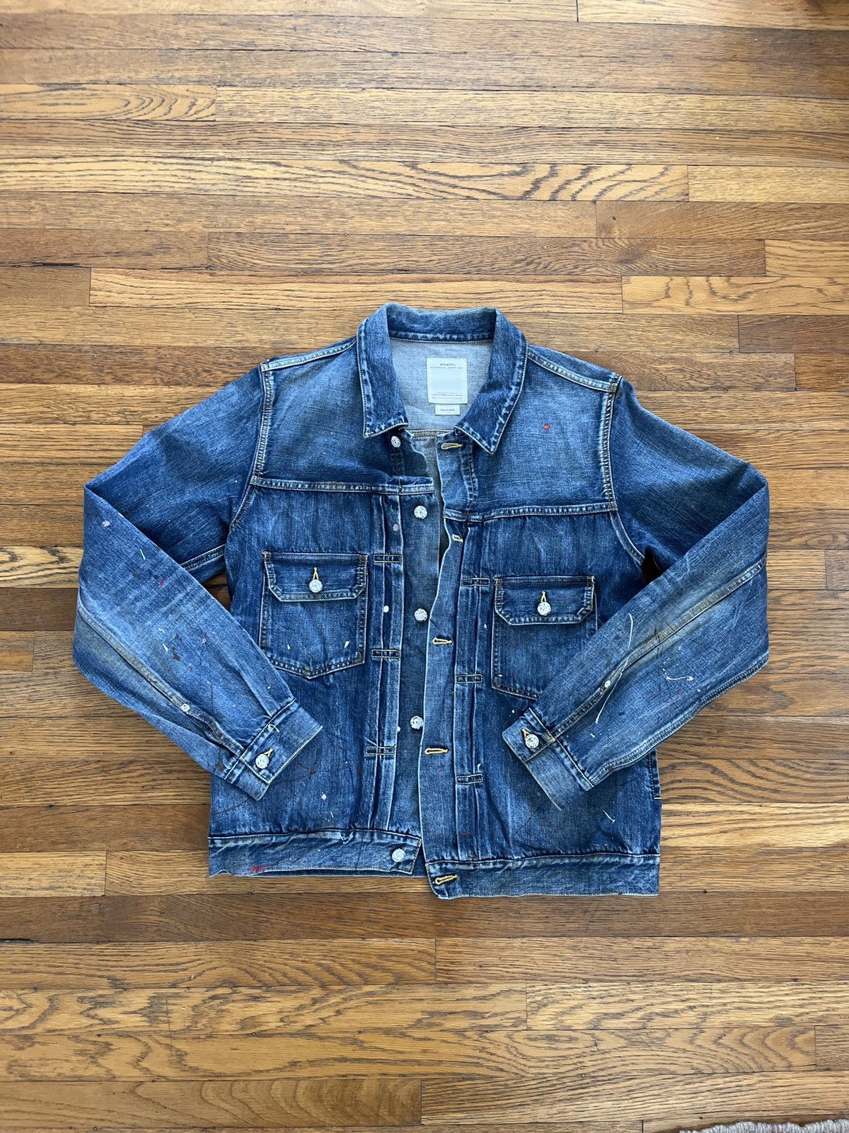 Visvim visvim SS 101 JKT DRY DMGD 999 | Grailed