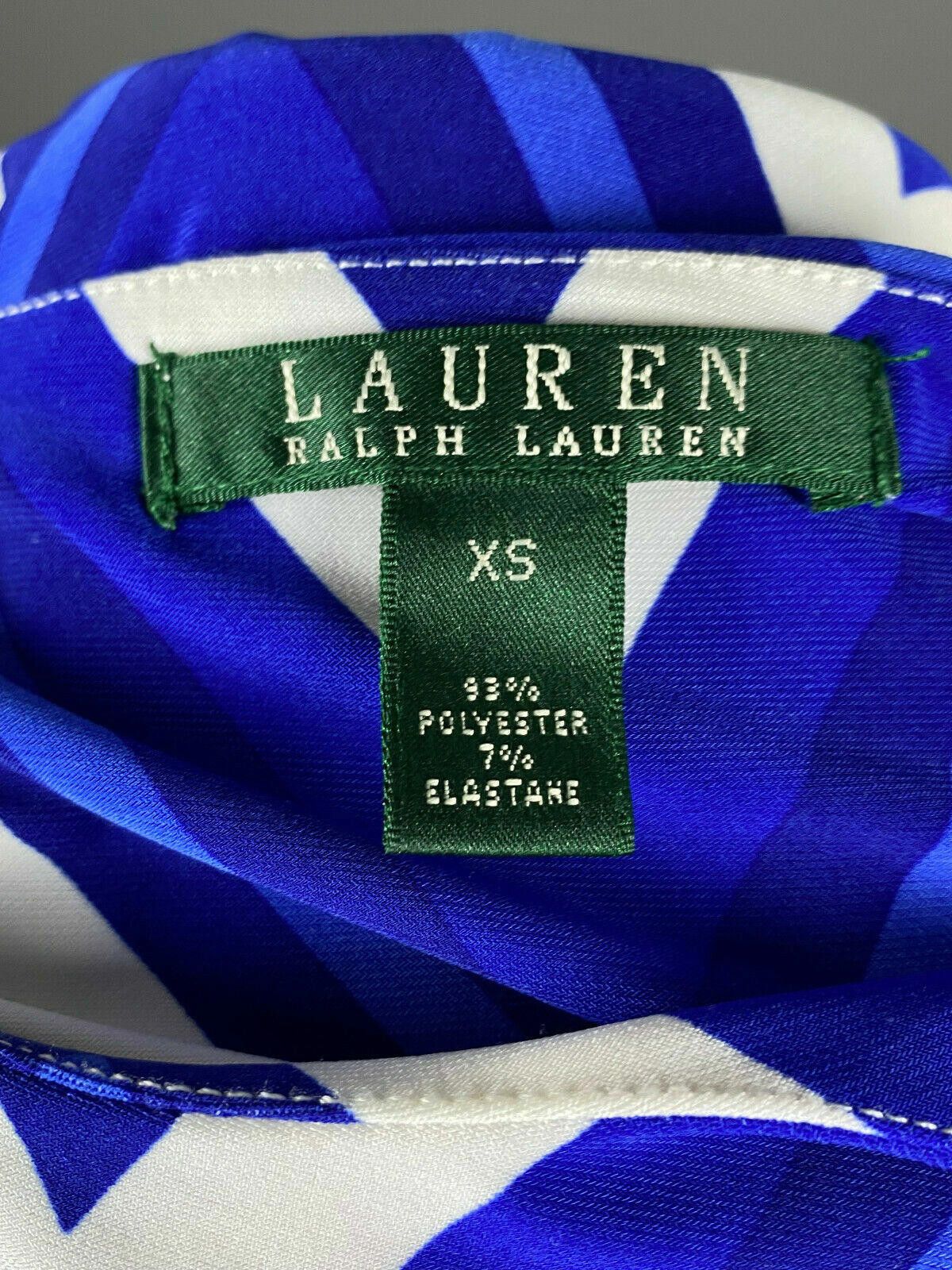 Lauren Ralph Lauren Ladies Lauren Ralph Lauren Blue Stripe A-Line Dress Size XS Size XS / US 0-2 / IT 36-38 - 8 Thumbnail
