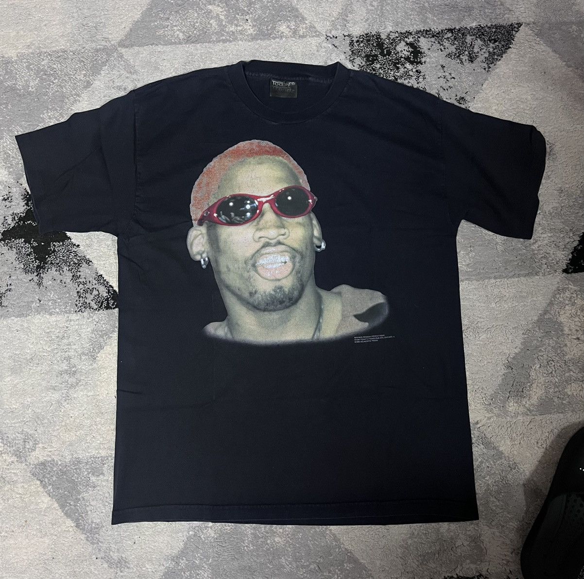 image of Rodman 1996 Vintage Shirt in Black, Men's (Size XL)