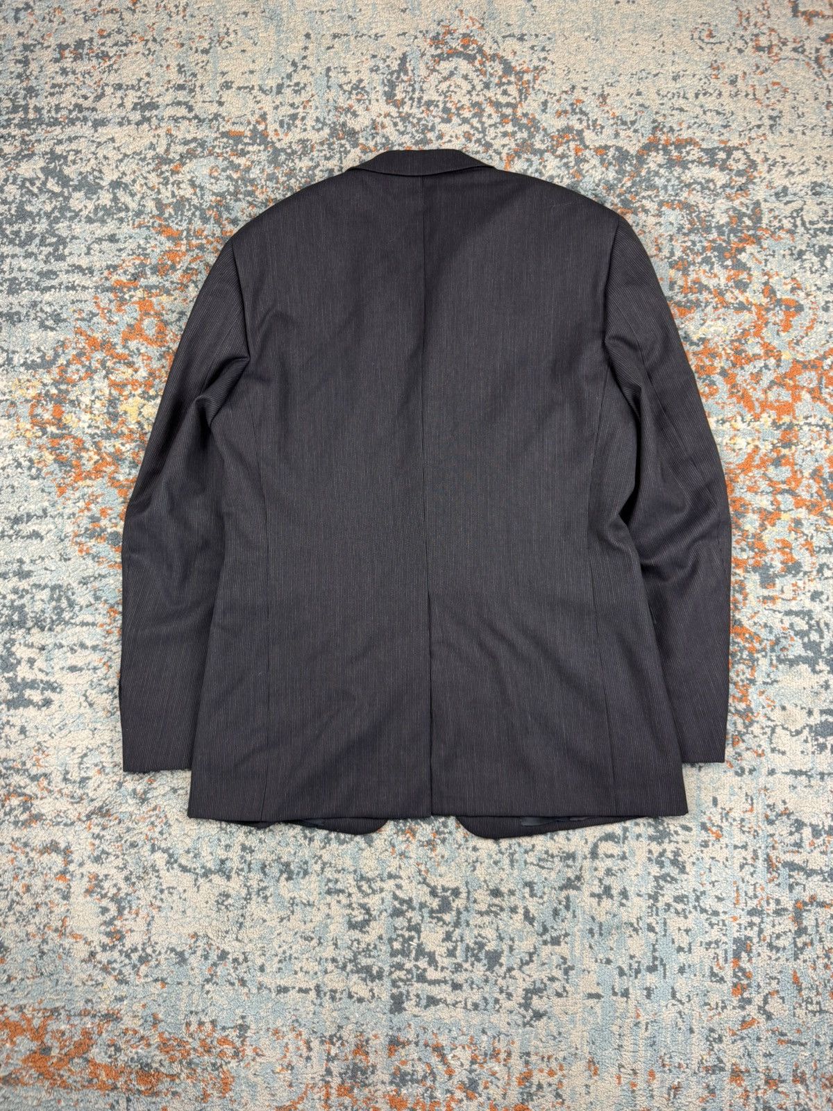 Prada Prada milano striped three button blazer Size 50R - 2 Thumbnail