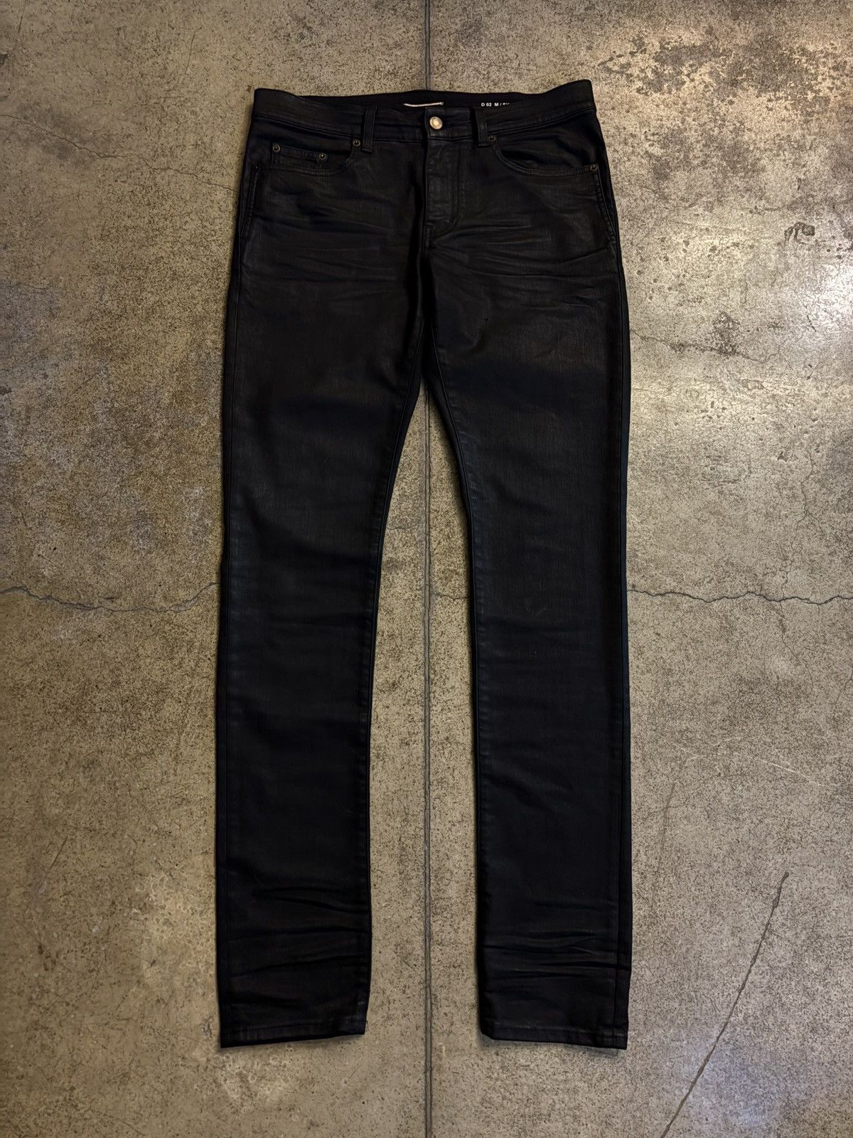 Saint Laurent Paris Saint Laurent - D18 M/SL- LW Painted Jeans