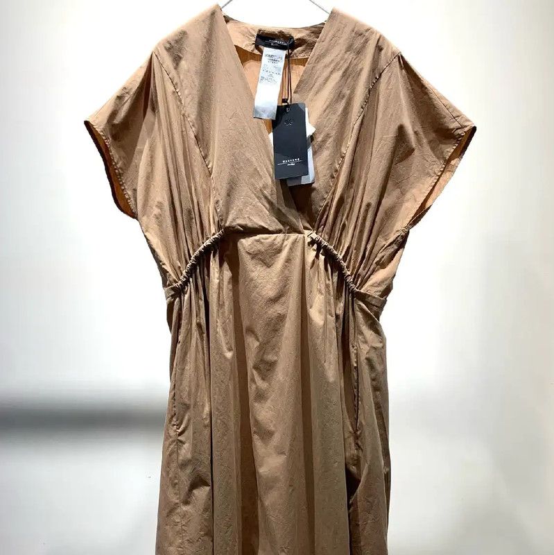 Max Mara MaxMara Brown Cotton Dress for Women 0089 Size S / US 4 / IT 40 - 1 Thumbnail