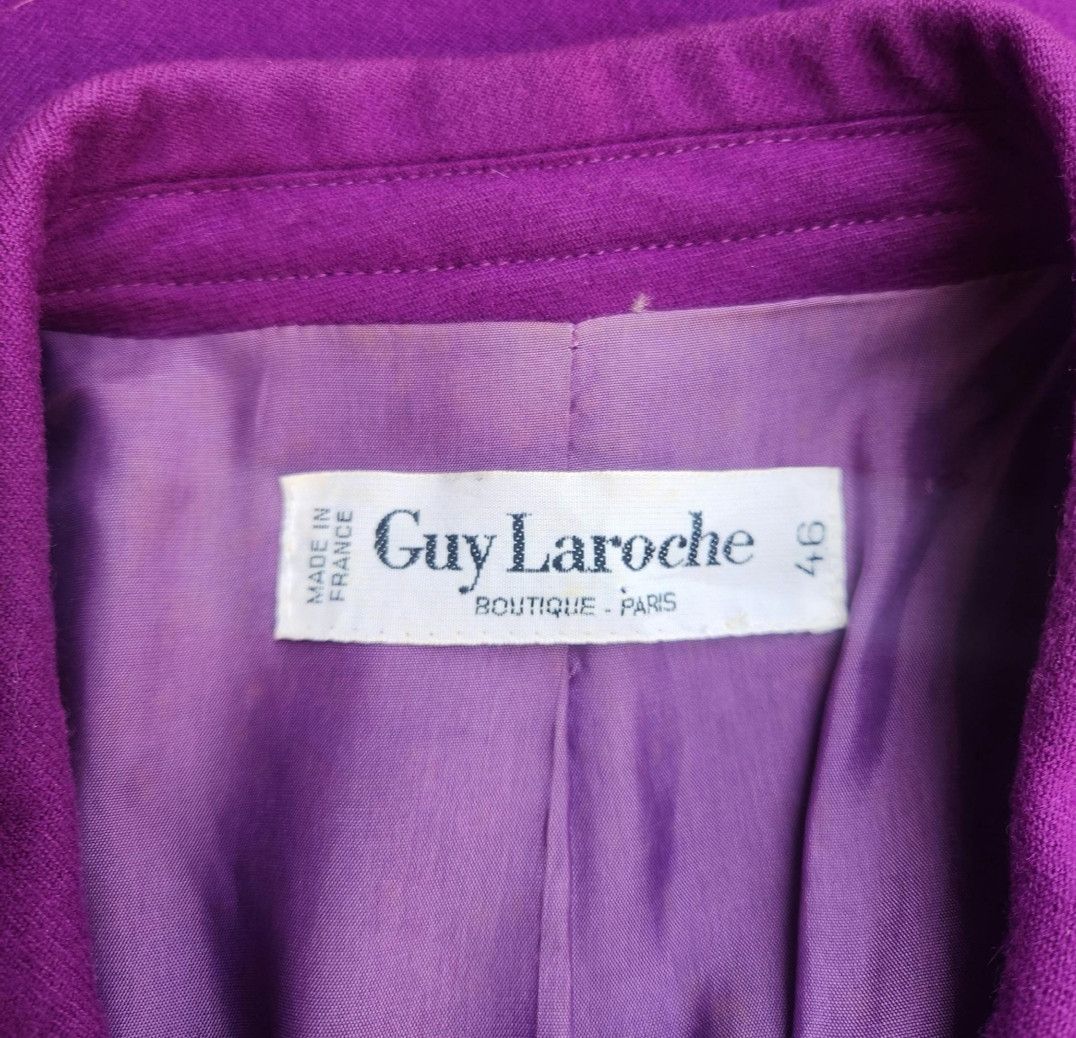 Guy Laroche 1980s GUY LAROCHE blazer | Size 8-10 Size M / US 6-8 / IT 42-44 - 7 Thumbnail