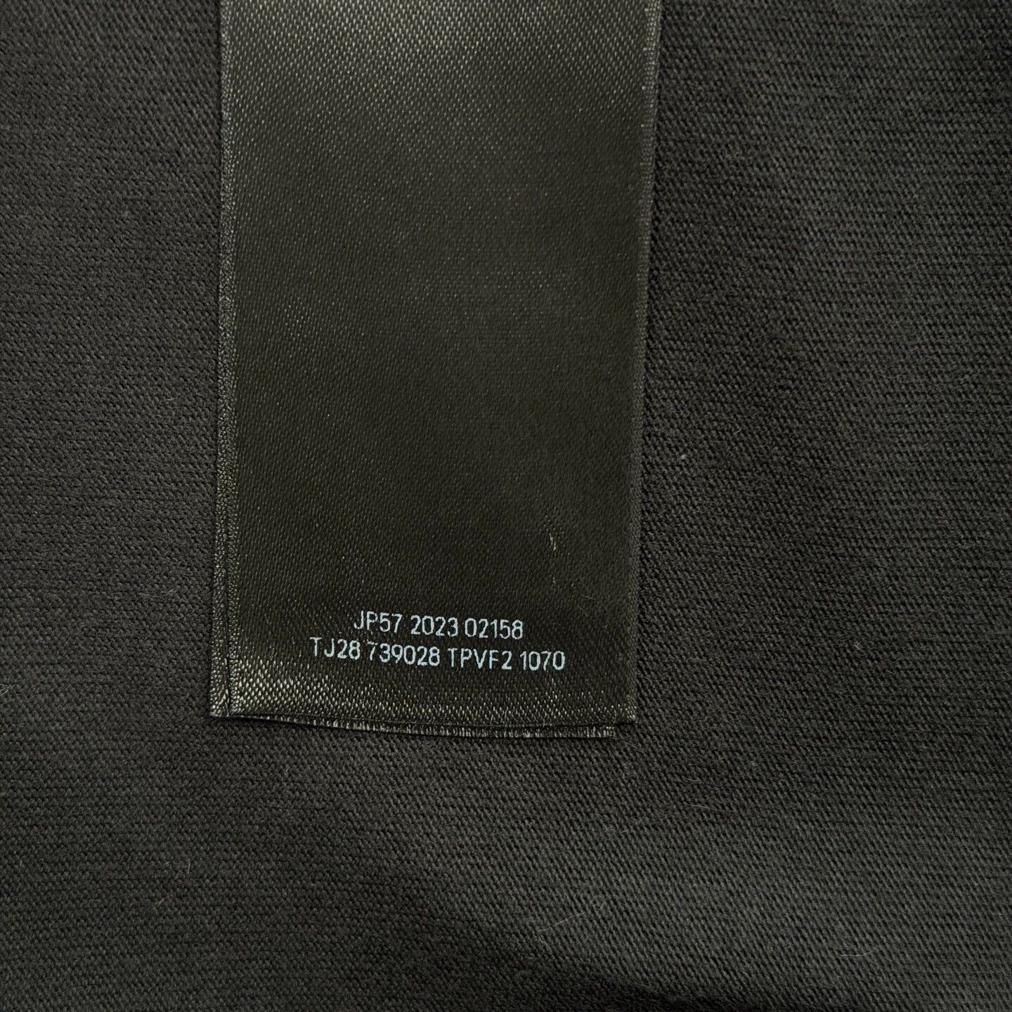 Balenciaga Balenciaga WMN Phantom Overlap Logo Black Tee 1 NM Size S / US 4 / IT 40 - 5 Thumbnail