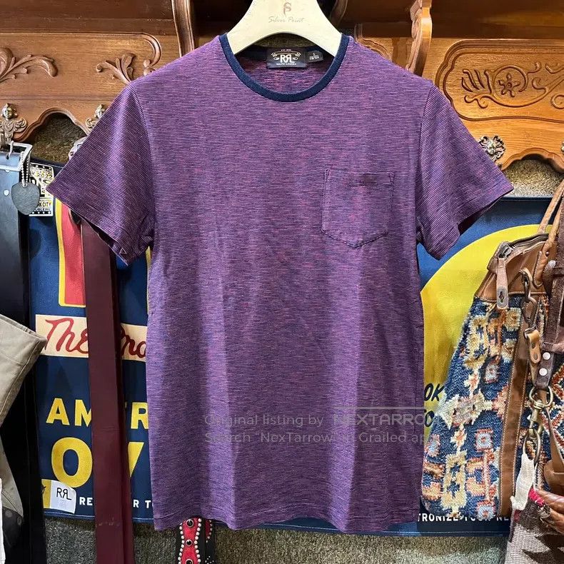 RRL Ralph Lauren Old style short sleeved T-shirt