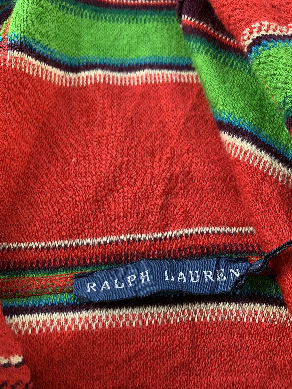 Polo Ralph Lauren Ralph Lauren Southwestern Serape Stripe Cardigan Size M / US 6-8 / IT 42-44 - 9 Thumbnail