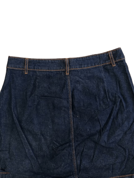 H&M Divided H&M Denim Skirts Patchwork Style Size 31" - 4 Thumbnail