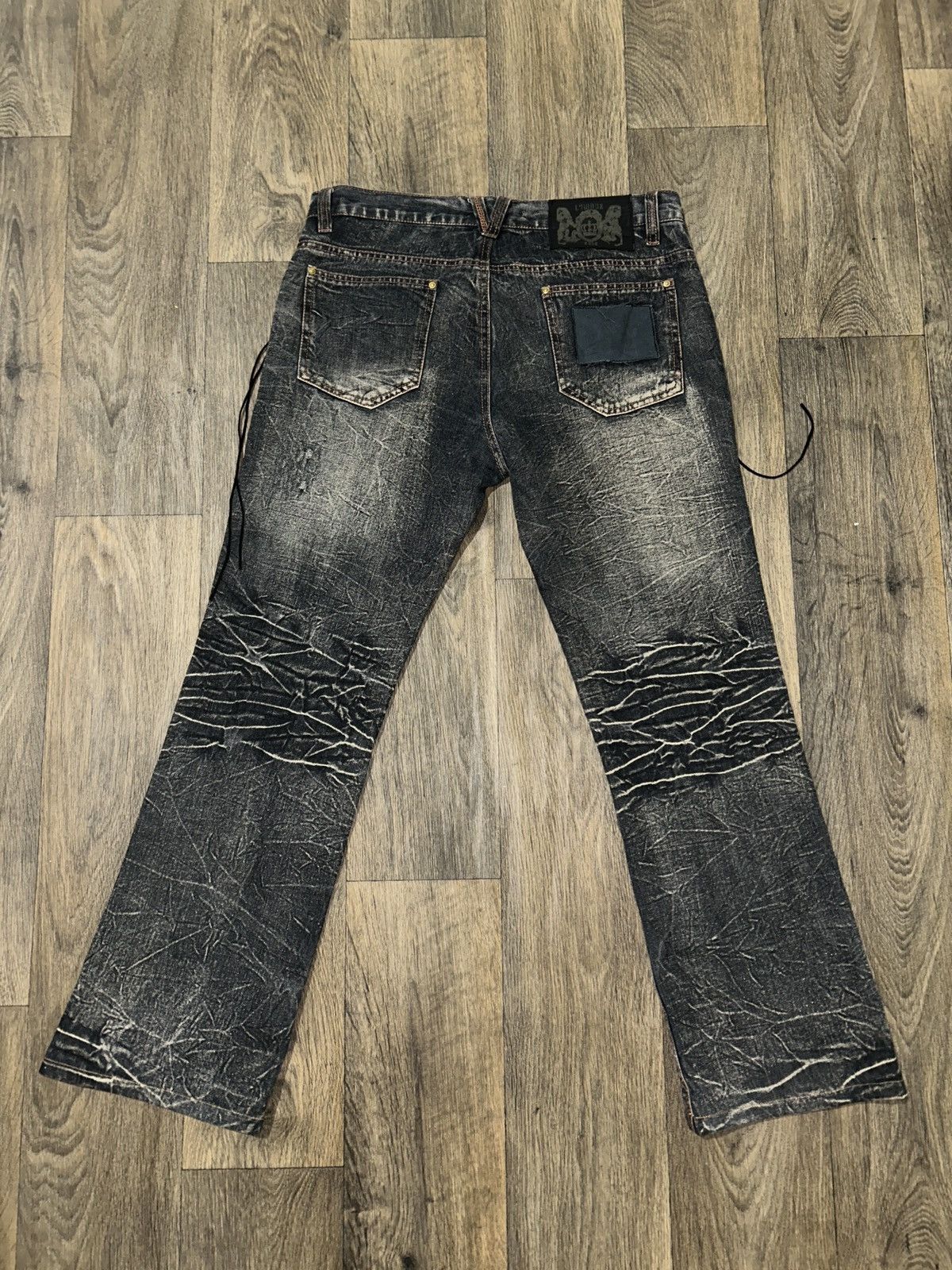 LOWBOX Lowbox Bootcut Denim Jeans. Japanese Size US 34 / EU 50 - 5 Thumbnail