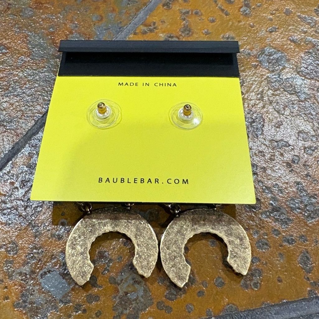 Other BaubleBar Crescent Statement Drop Earrings – NWOT Size ONE SIZE - 5 Thumbnail