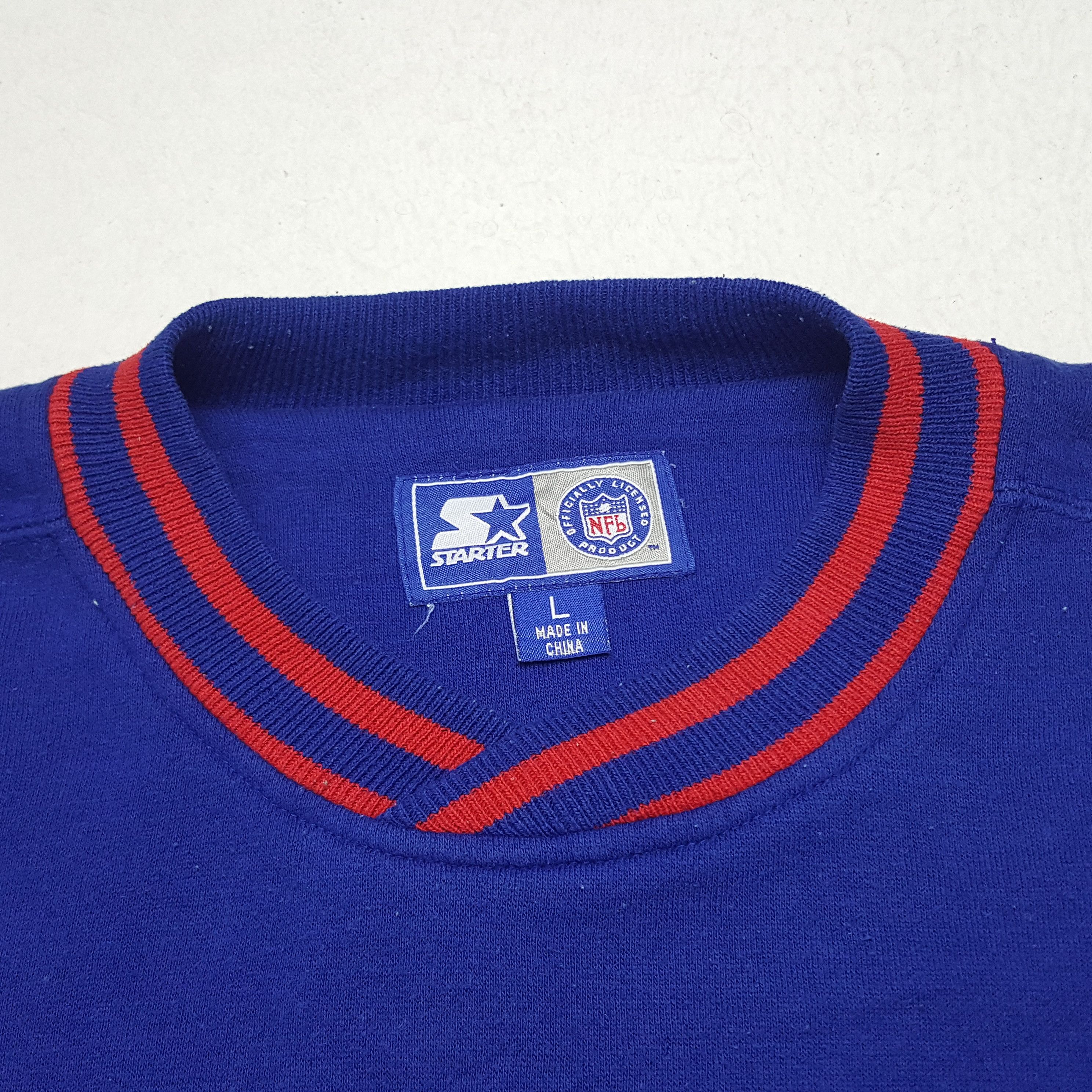 NFL × Starter × Vintage Vintage NFL Patriots New England Sweatshirt Size US L / EU 52-54 / 3 - 6 Thumbnail