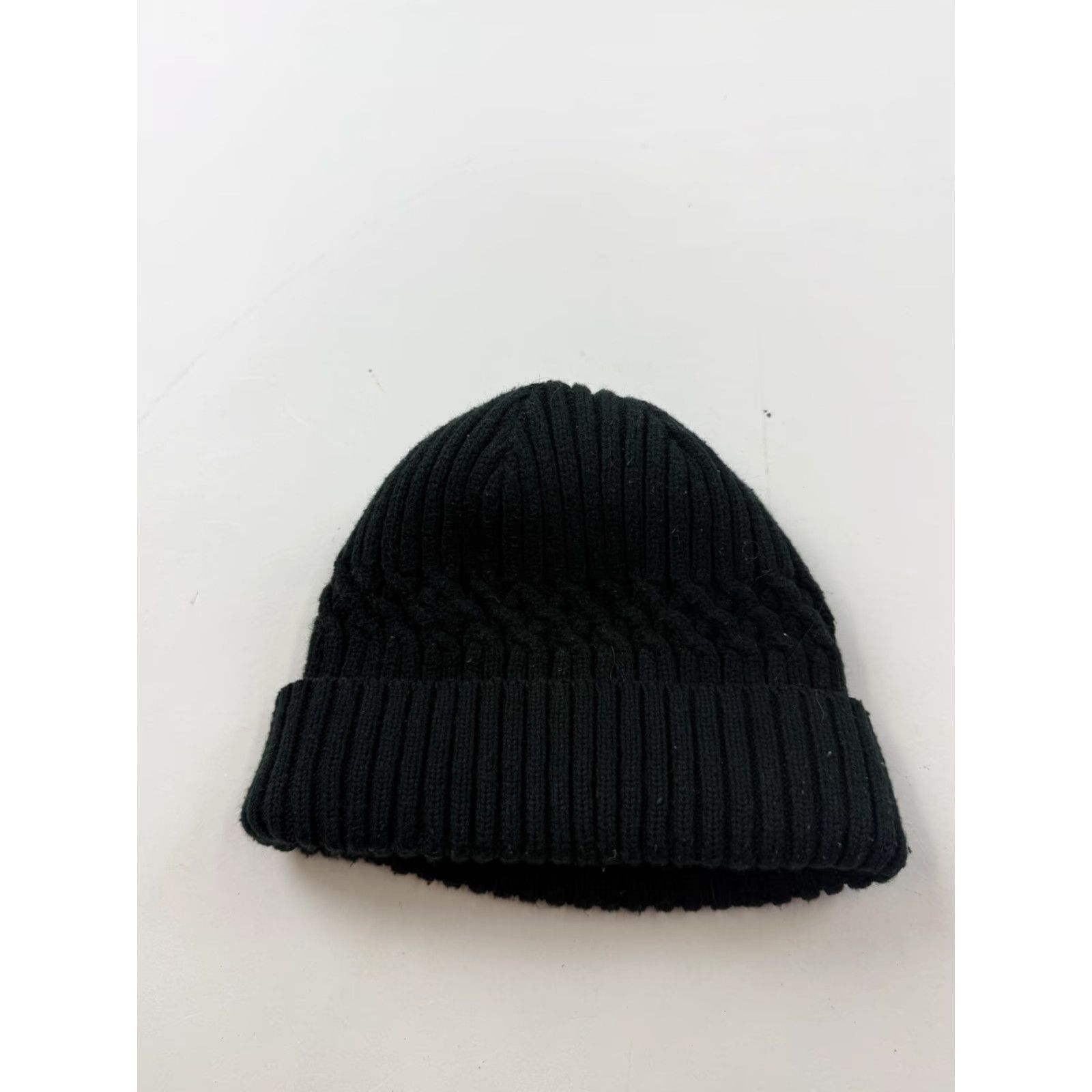 Vintage Columbia Beanie Hat Unisex Adults One Size Black Knit Cuffed Lined Winter Thermal Fleece Size ONE SIZE - 4 Thumbnail