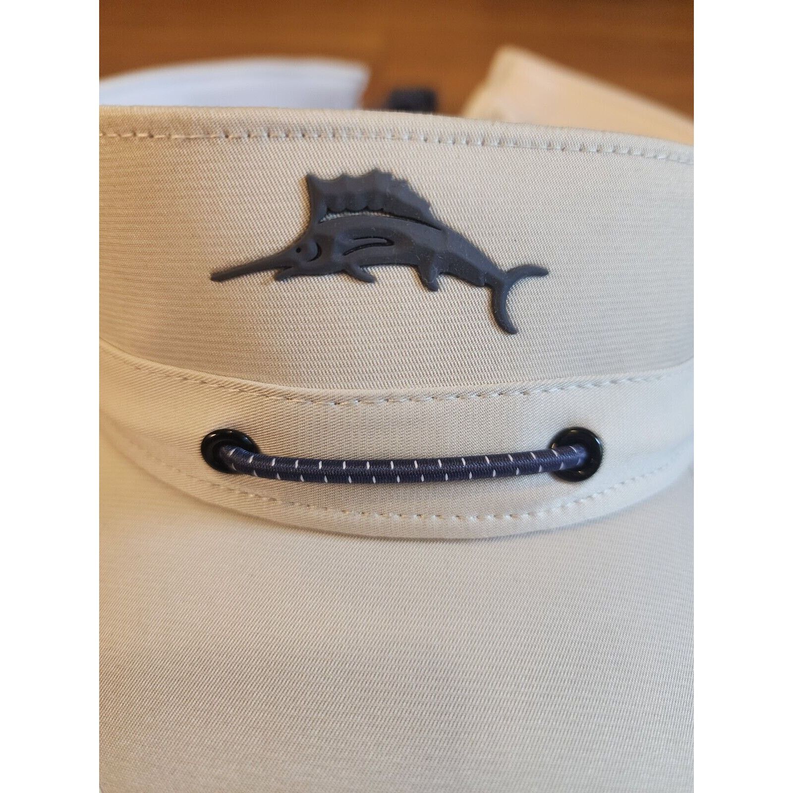 Tommy Bahama TOMMY BAHAMA VISOR HAT OFF WHITE MARLIN ADJUSTABLE CAP Size ONE SIZE - 2 Thumbnail