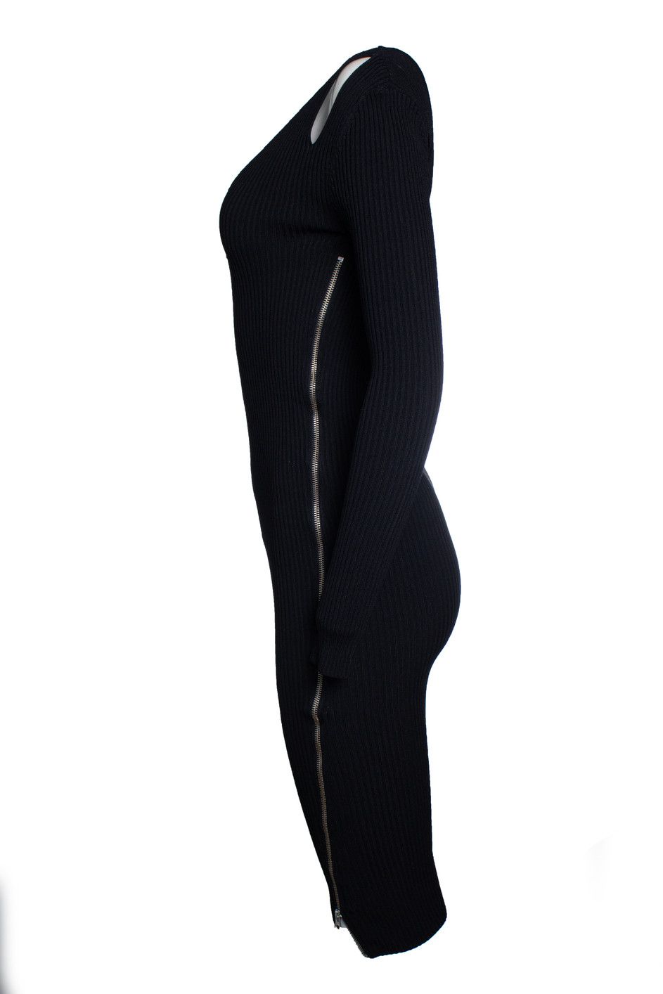 MCQ McQ, black knitted stretch dress Size XXS / US 00 / IT 34 - 2 Thumbnail