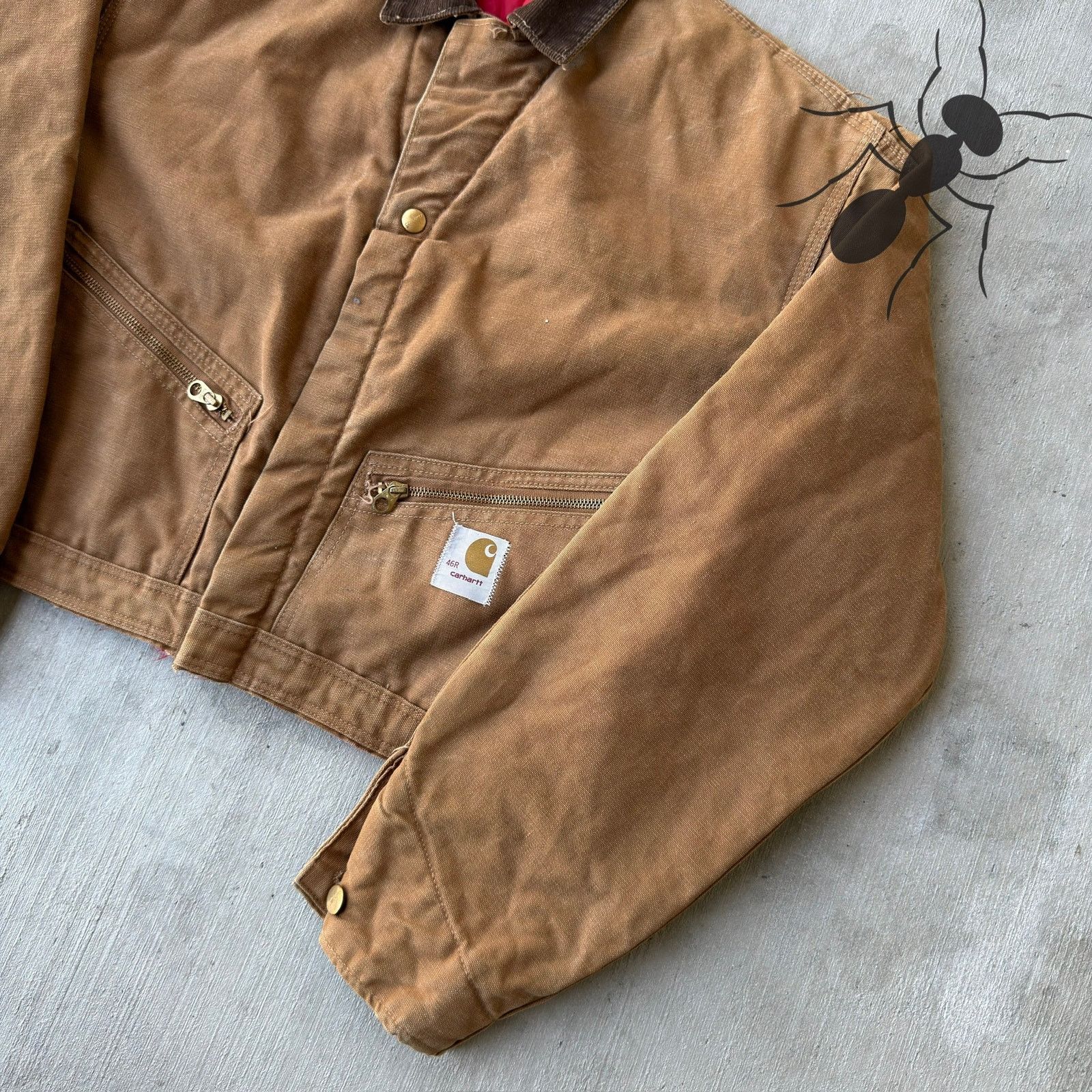 Carhartt × Vintage Copied - Carhartt work wear jacket Size US L / EU 52-54 / 3 - 3 Thumbnail