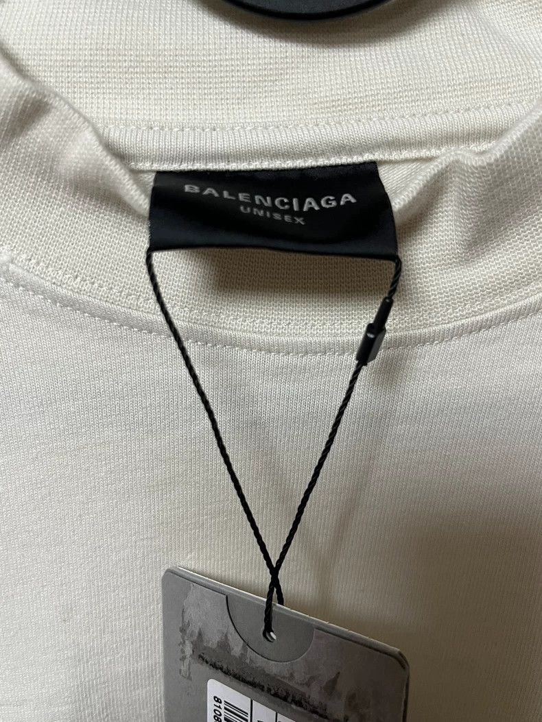 Balenciaga Balenciaga White Apple Be diffenert slogan short sleeve Size US S / EU 44-46 / 1 - 3 Thumbnail