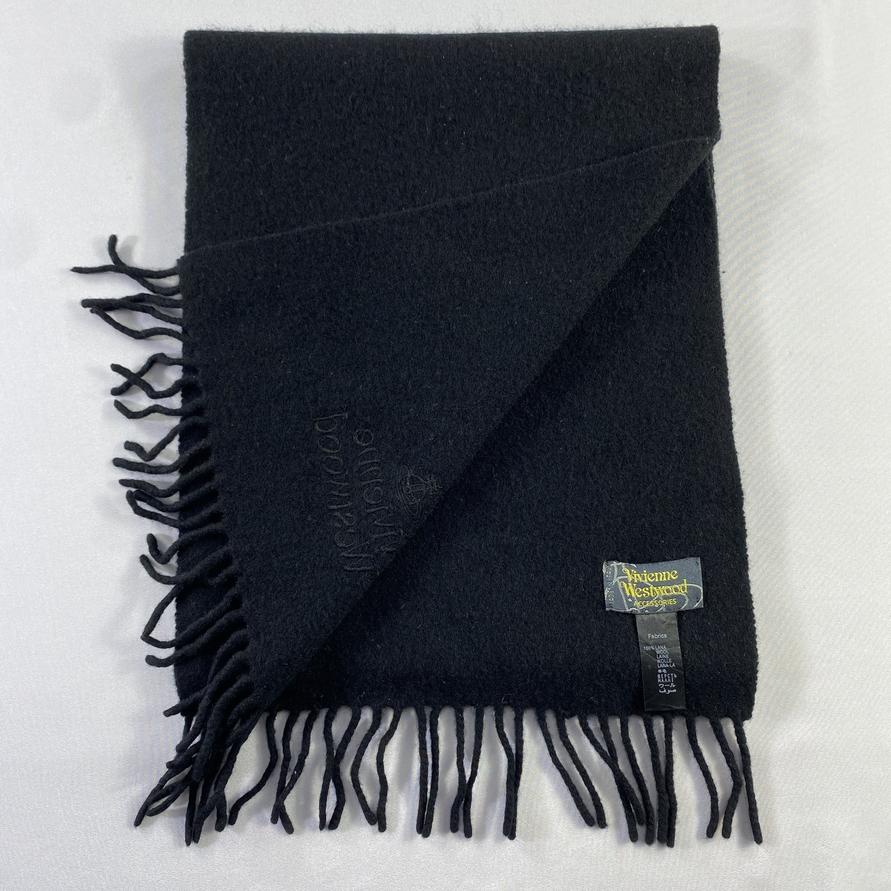 Seditionaries × Vivienne Westwood Vivienne Westwood Scarf Neck Wrap Wool Muffler Size ONE SIZE - 5 Thumbnail
