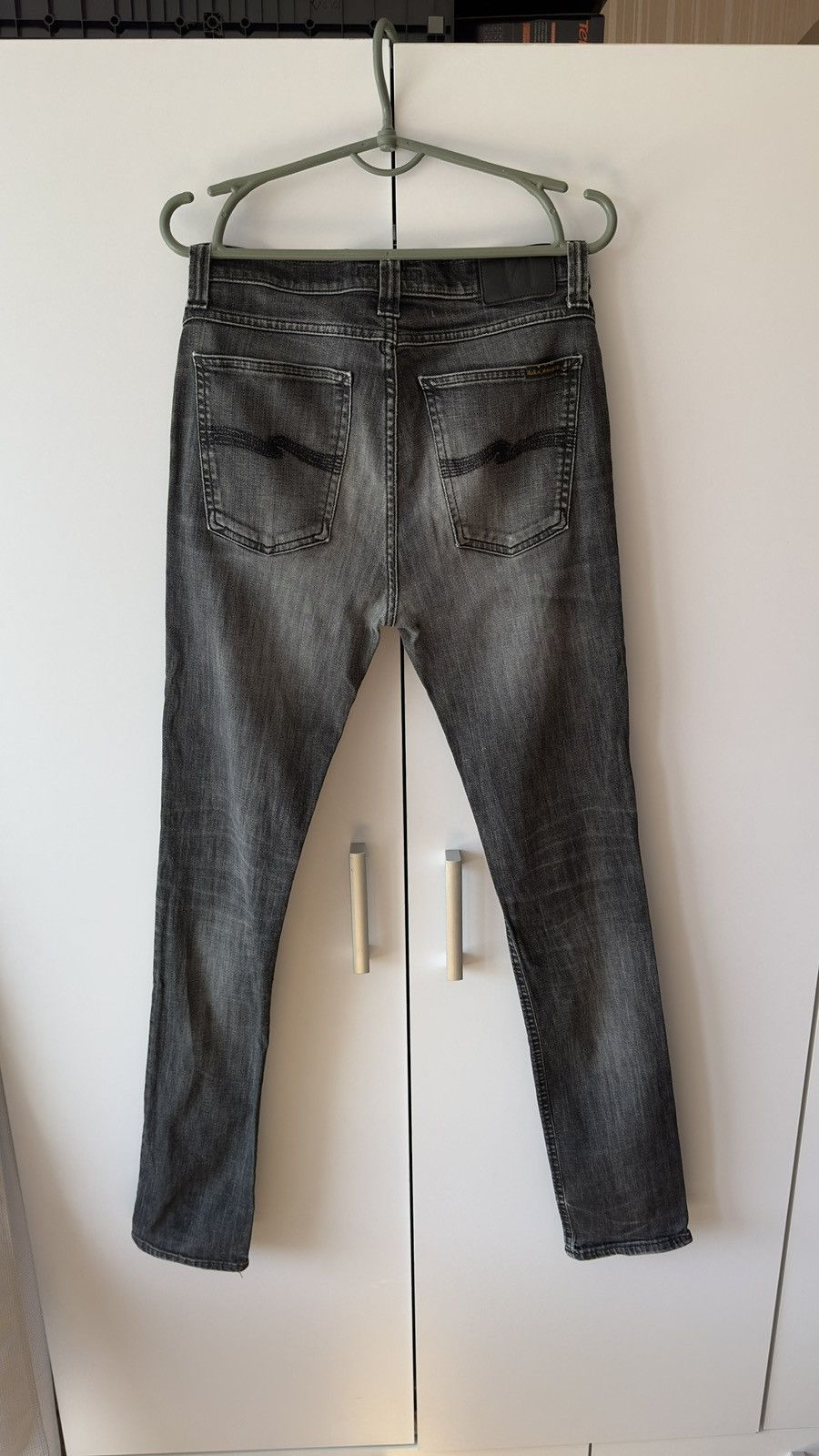 Nudie Jeans Nudie Jeans Made in Italy Distressed Faded Jeans Size US 34 / EU 50 - 9 Thumbnail