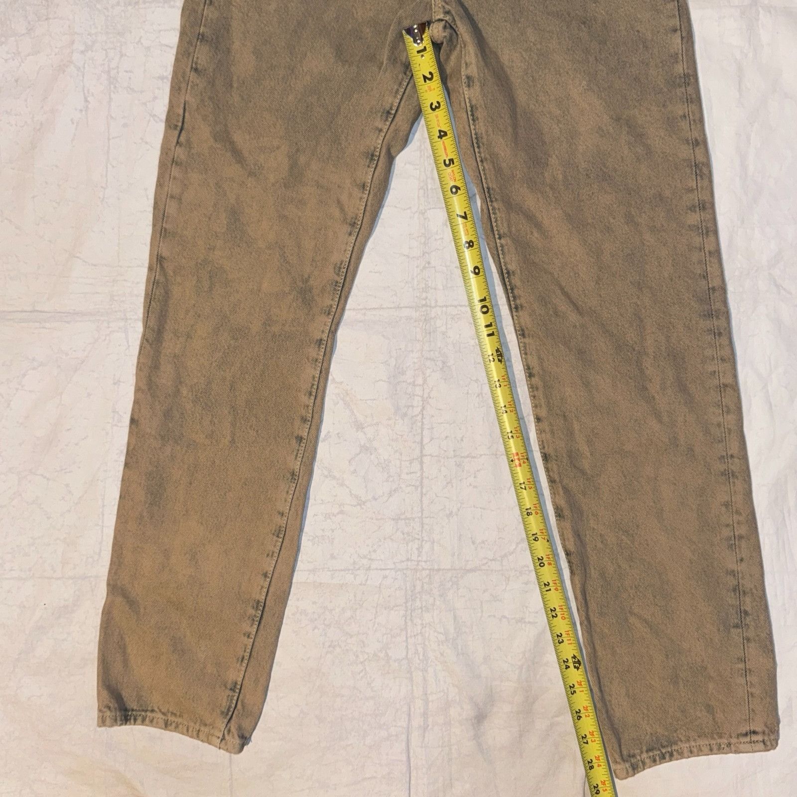 Levi's Levi's Premium 501 Women's Original Fit Cloudy Khaki - Mediu Size 24" / US 00 / IT 34 - 7 Thumbnail