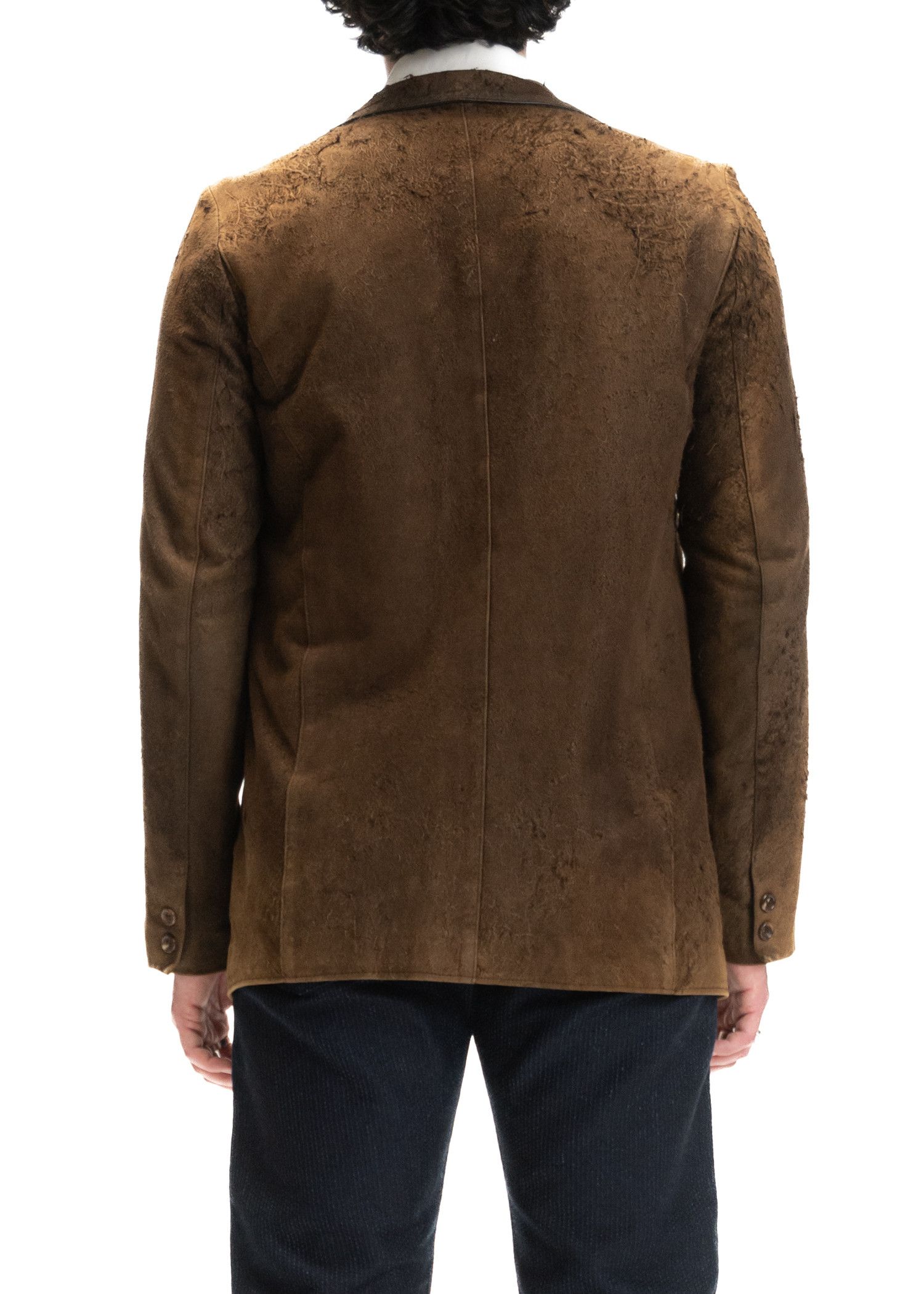 Undercover Blistered Suede "Groupie" Blazer Size US L / EU 52-54 / 3 - 2 Thumbnail