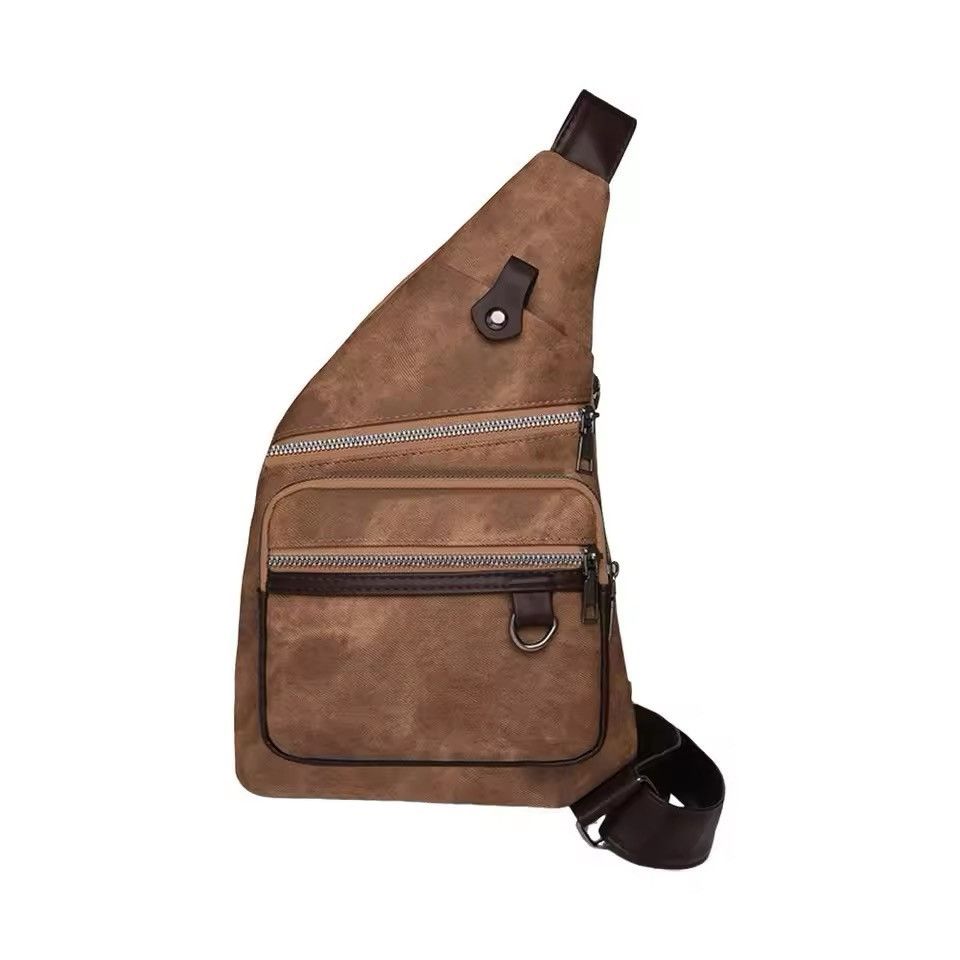 Vintage Outdoor Casual Crossbody Shoulder Retro Style Bag Backpack Size ONE SIZE - 3 Thumbnail