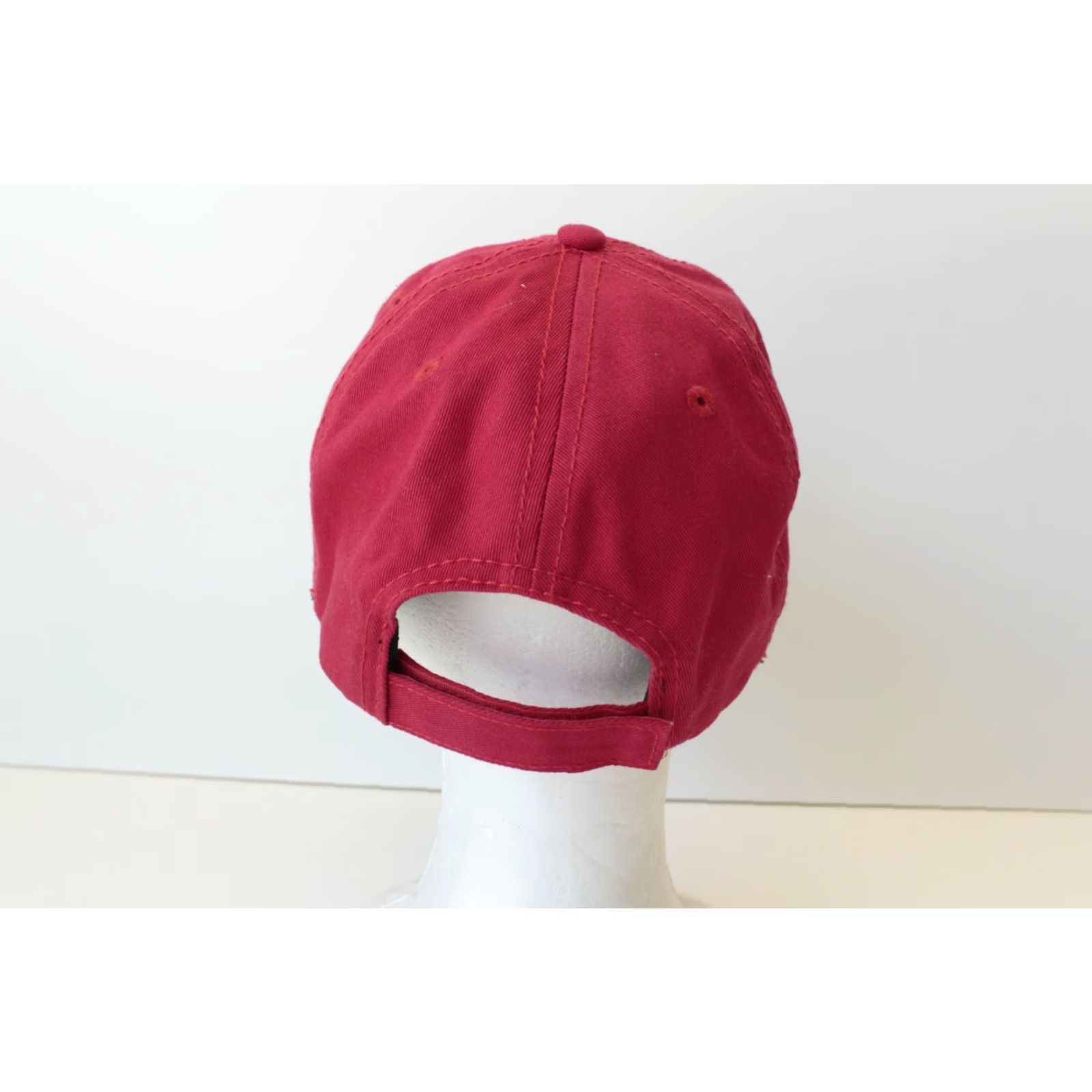 Disney VINTAGE Disney Mickey Mouse Dad Hat Red - Unisex Baseball Cap - Adjustable - FAST FREE SHIPPING - Hats Size ONE SIZE - 4 Thumbnail