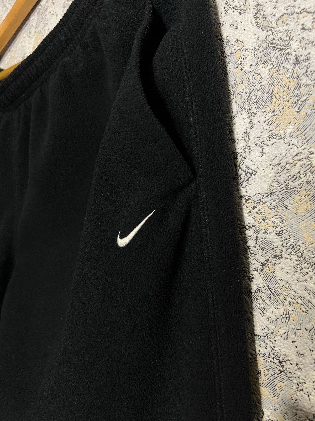 Nike × Vintage Vintage Nike Pants 90s Fleece Track Rare Y2K Size XL Size US 36 / EU 52 - 2 Thumbnail