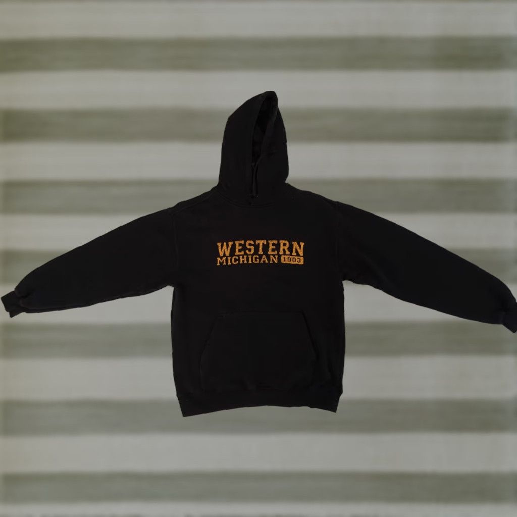 Vintage VINTAGE Beimar Cotton Black Pullover Hoodie M Adult Unisex Broncos Football University 1903 Size US M / EU 48-50 / 2 - 1 Thumbnail