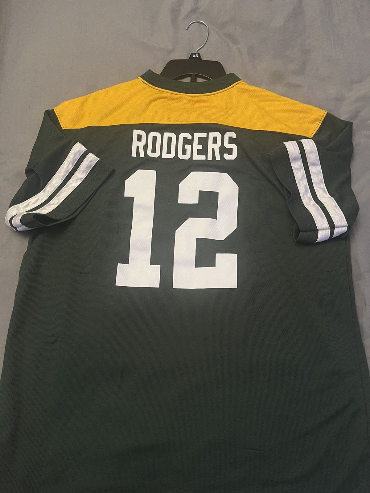 Majestic × NFL × Vintage Aaron Rodgers Packers Jersey Size US L / EU 52-54 / 3 - 2 Thumbnail