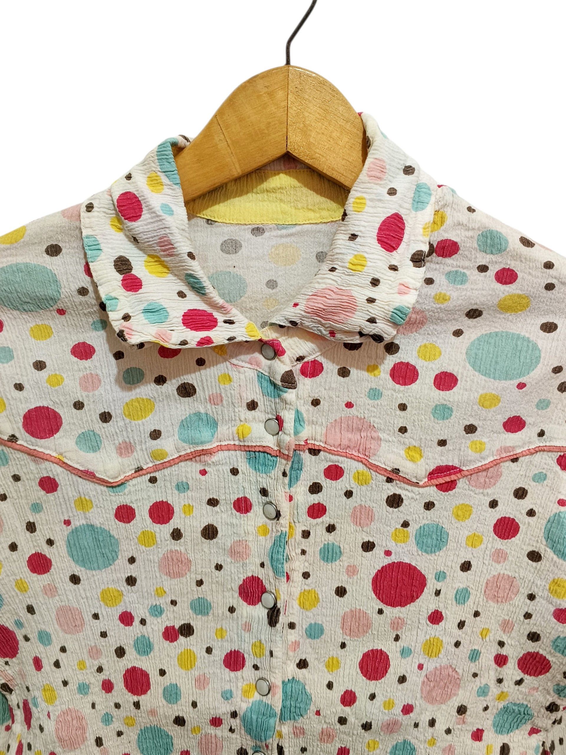 Tsumori Chisato Tsumori chisato Polkadot Button shirt Size S / US 4 / IT 40 - 3 Thumbnail