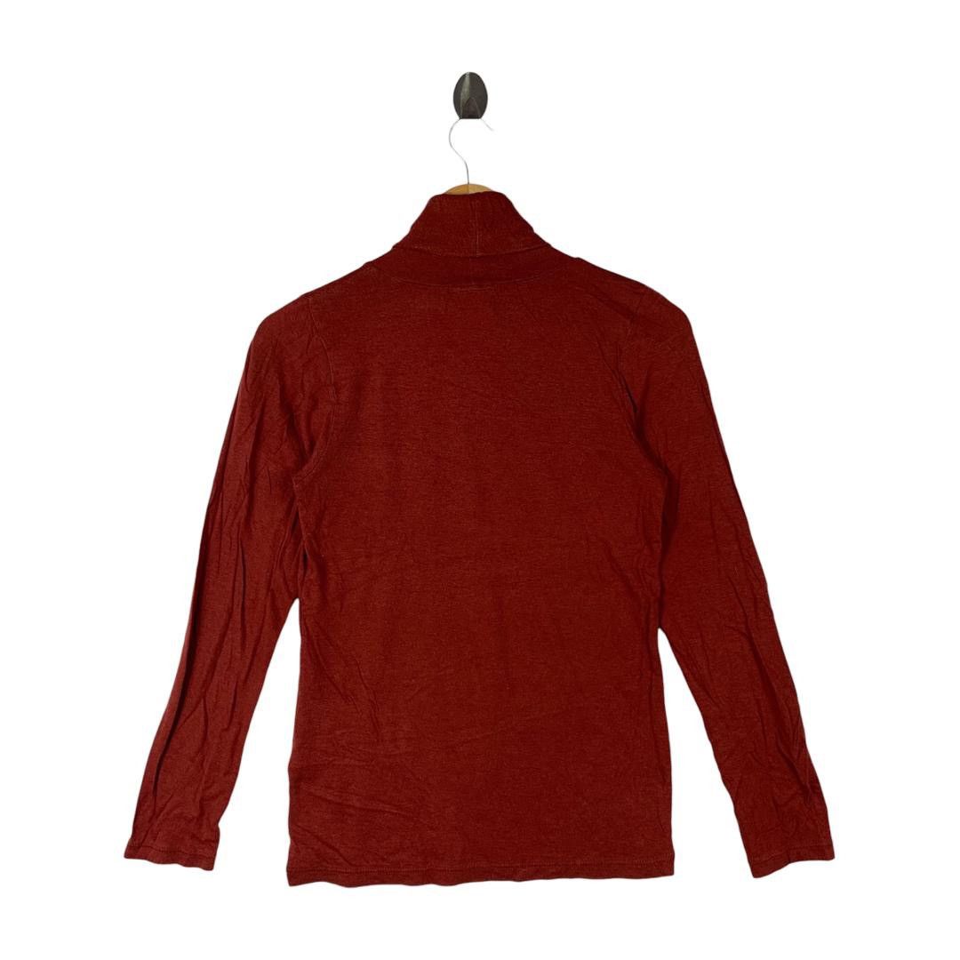 Japanese Brand COMMITO and CO japanesebrand turtle neck long sleeve tee Size XXS / US 00 / IT 34 - 4 Thumbnail