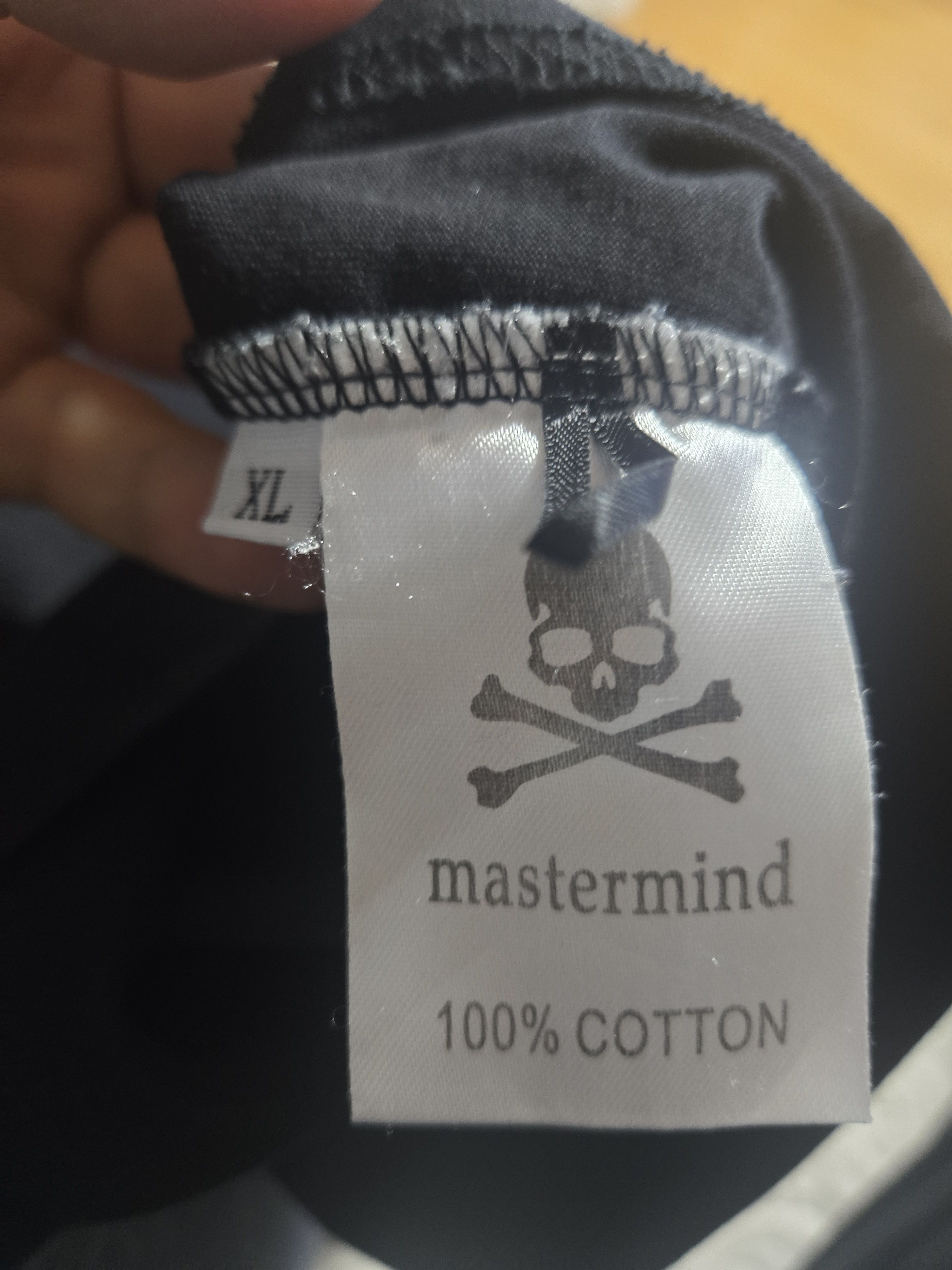 Mastermind Japan Mastermind Japan Rainbow Skull T-Shirt Black Made in Italy Size US L / EU 52-54 / 3 - 3 Thumbnail