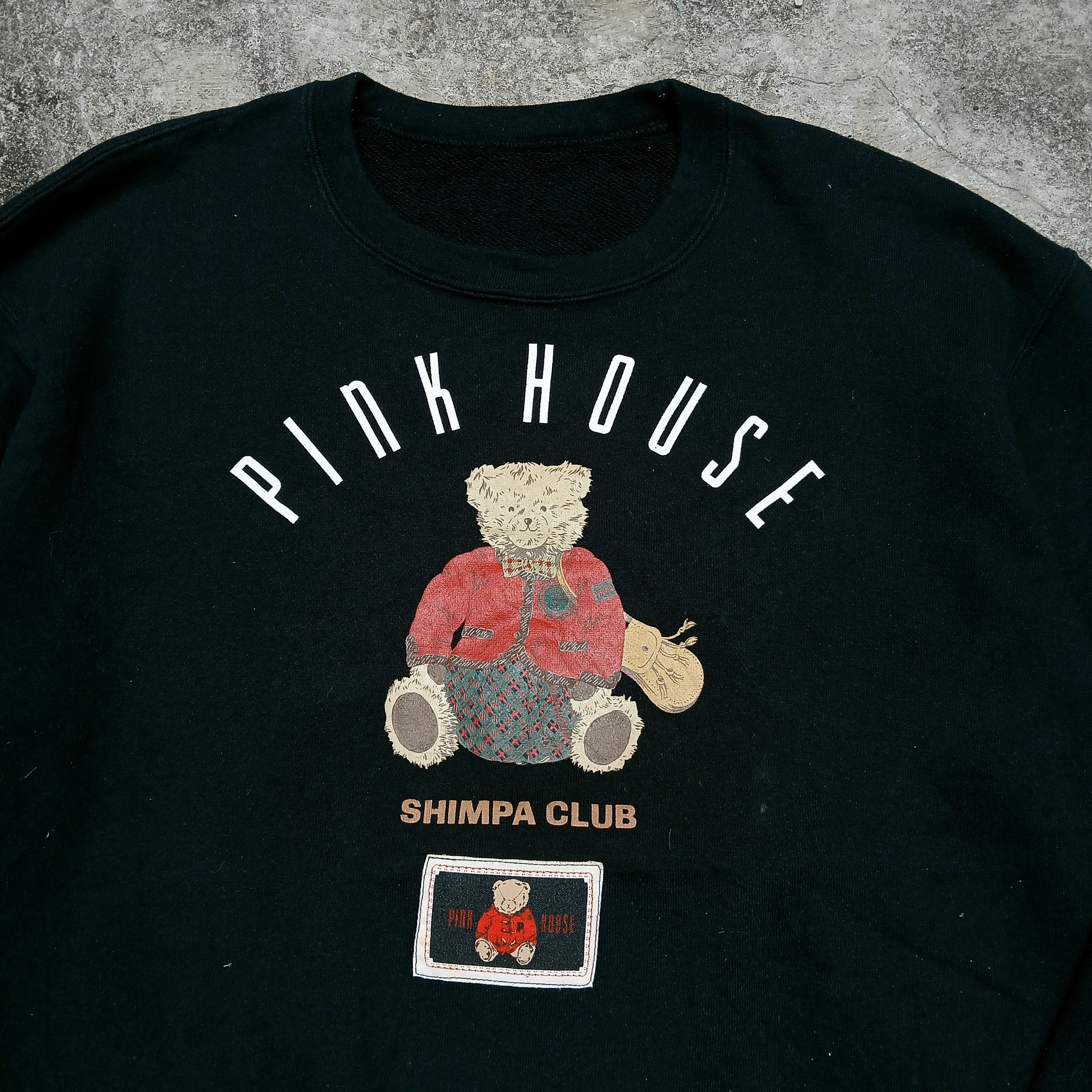Pink House Vintage pink house sweatshirt Size US L / EU 52-54 / 3 - 2 Thumbnail