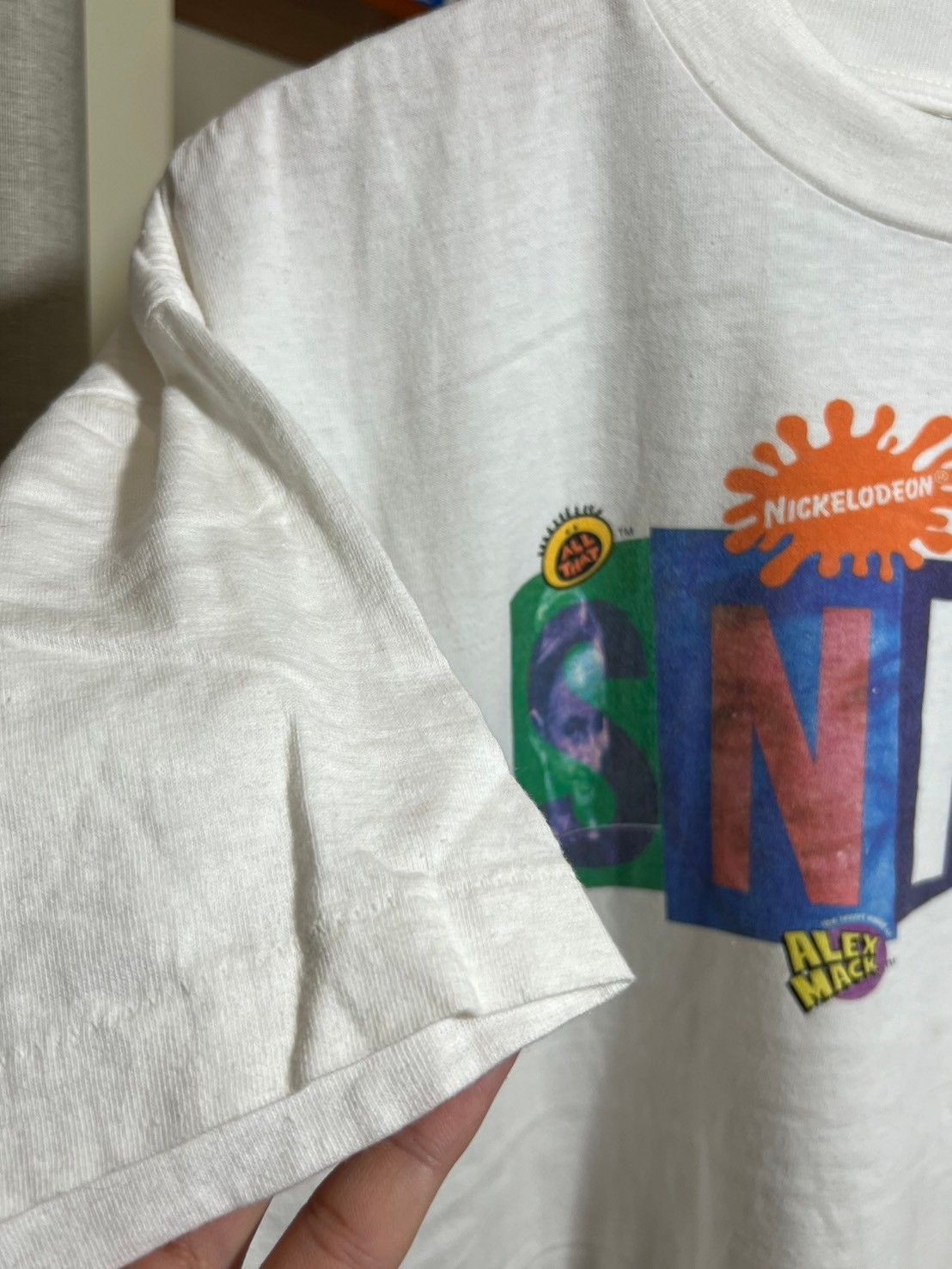 Cartoon Network × Nickelodeon × Vintage Vintage 90's Nickelodeon Snick Shirt BN Size US L / EU 52-54 / 3 - 3 Thumbnail