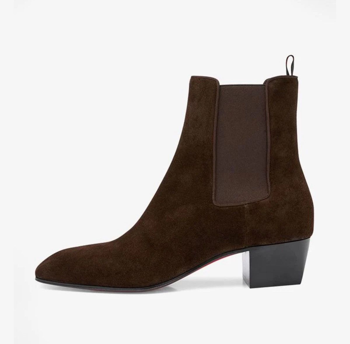 Arno De France NEW Dark Brown Suede Ankle Boots Size US 9.5 / EU 42-43 - 2 Thumbnail