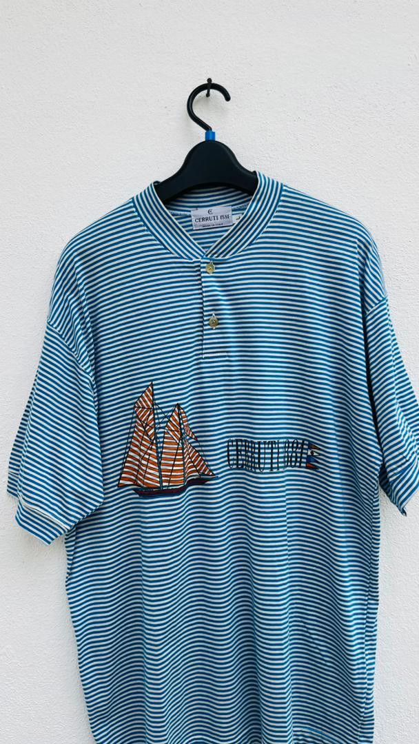 Cerruti 1881 × Japanese Brand × Vintage Vintage Cerruti 1881 Striped Designer Fashion Style Size US L / EU 52-54 / 3 - 3 Thumbnail