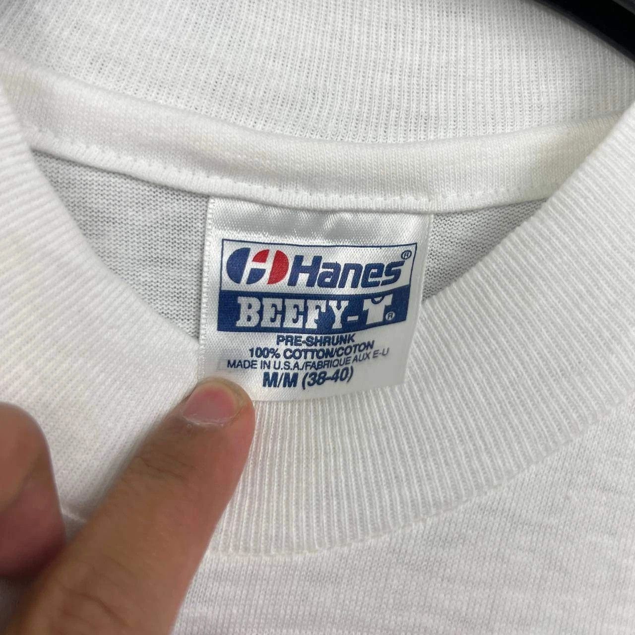 Hanes Vintage Carmel Monterey Shirt Men M Hanes Beefy Short Sleeve Size US M / EU 48-50 / 2 - 3 Thumbnail