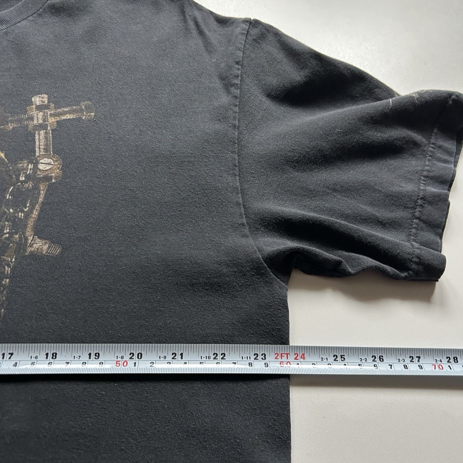 Vintage × WWE Vintage Y2K 2008 WWE Randy Orton T Shirt XL Faded Black Rare Size US XL / EU 56 / 4 - 5 Thumbnail