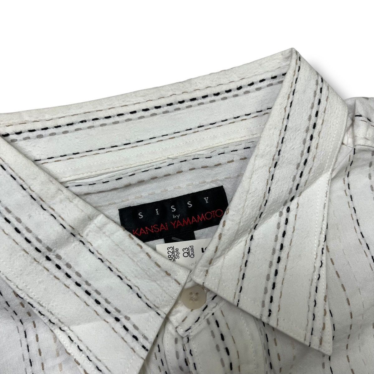 Kansai Yamamoto Vintage Sissy Kansai Yamamoto button ups shirt Size US XL / EU 56 / 4 - 4 Thumbnail
