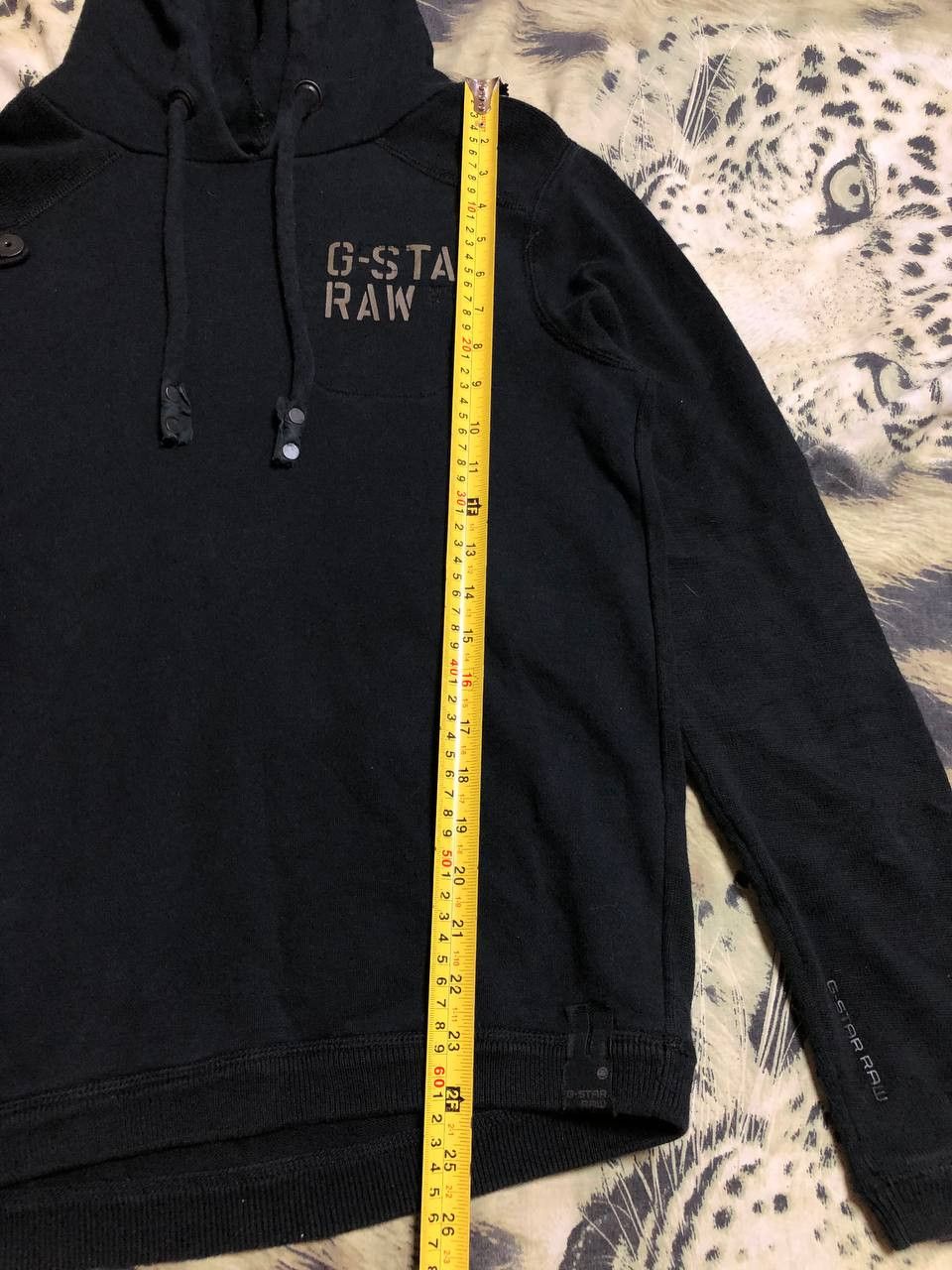 G-Star Hoodie G-Star Raw Big Logo vintage GS01 3301 sweatshirts Size US M / EU 48-50 / 2 - 22 Thumbnail
