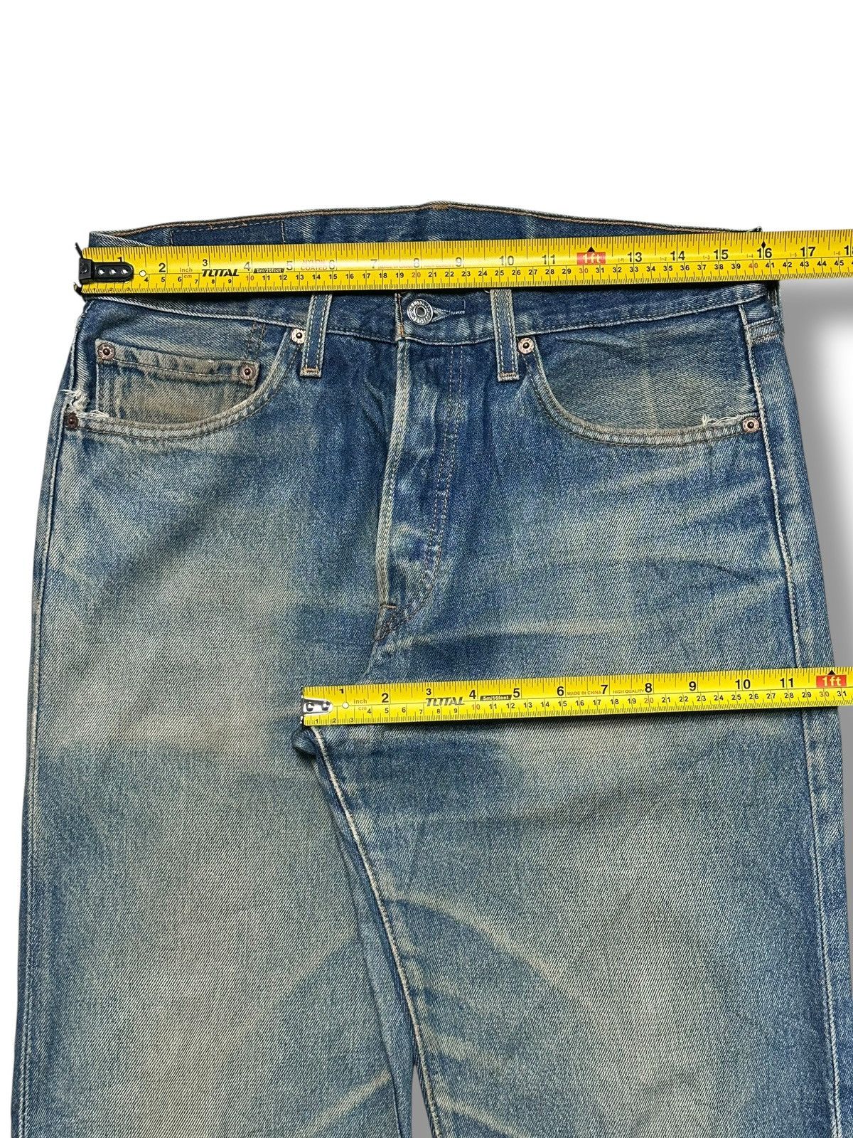 Levi's Levis 501 Vintage 90's Baggy Loose With Faded Wash Style Size US 32 / EU 48 - 18 Thumbnail
