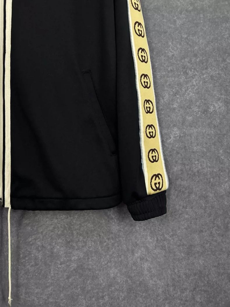Gucci Gucci Long Sleeve Jacket with Logo Stripes-2506 Size US L / EU 52-54 / 3 - 3 Thumbnail