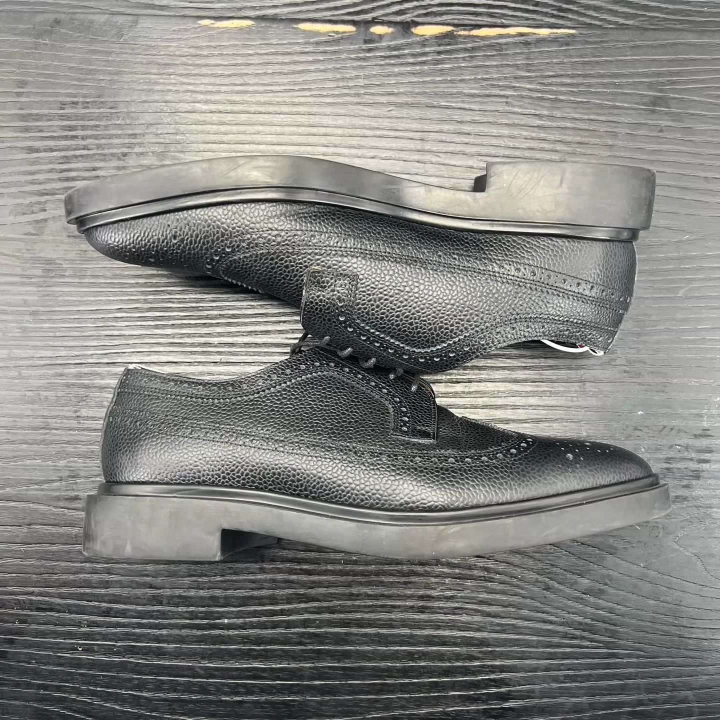Thom Browne TB Carved Black Dress Shoes 42 with Box Like New Size US 9 / EU 42 - 3 Thumbnail
